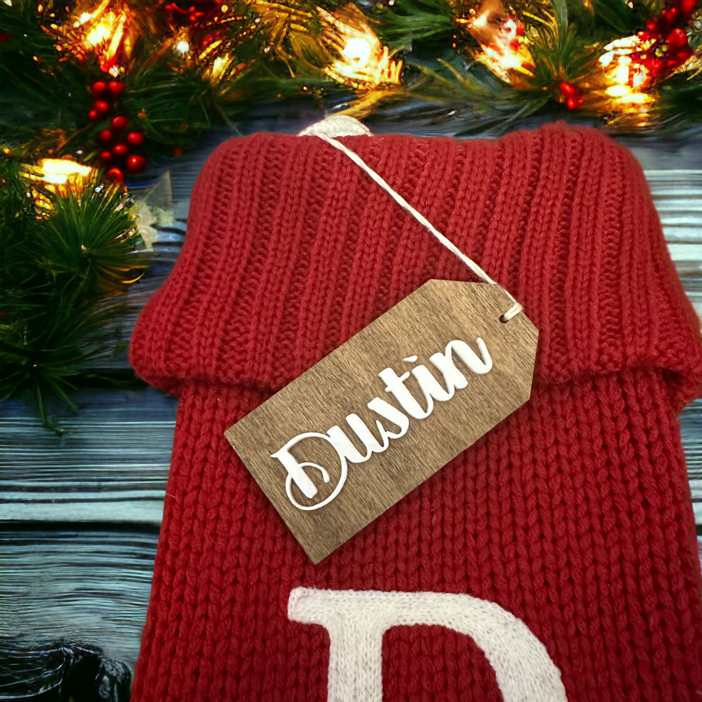 Custom Stocking Tags