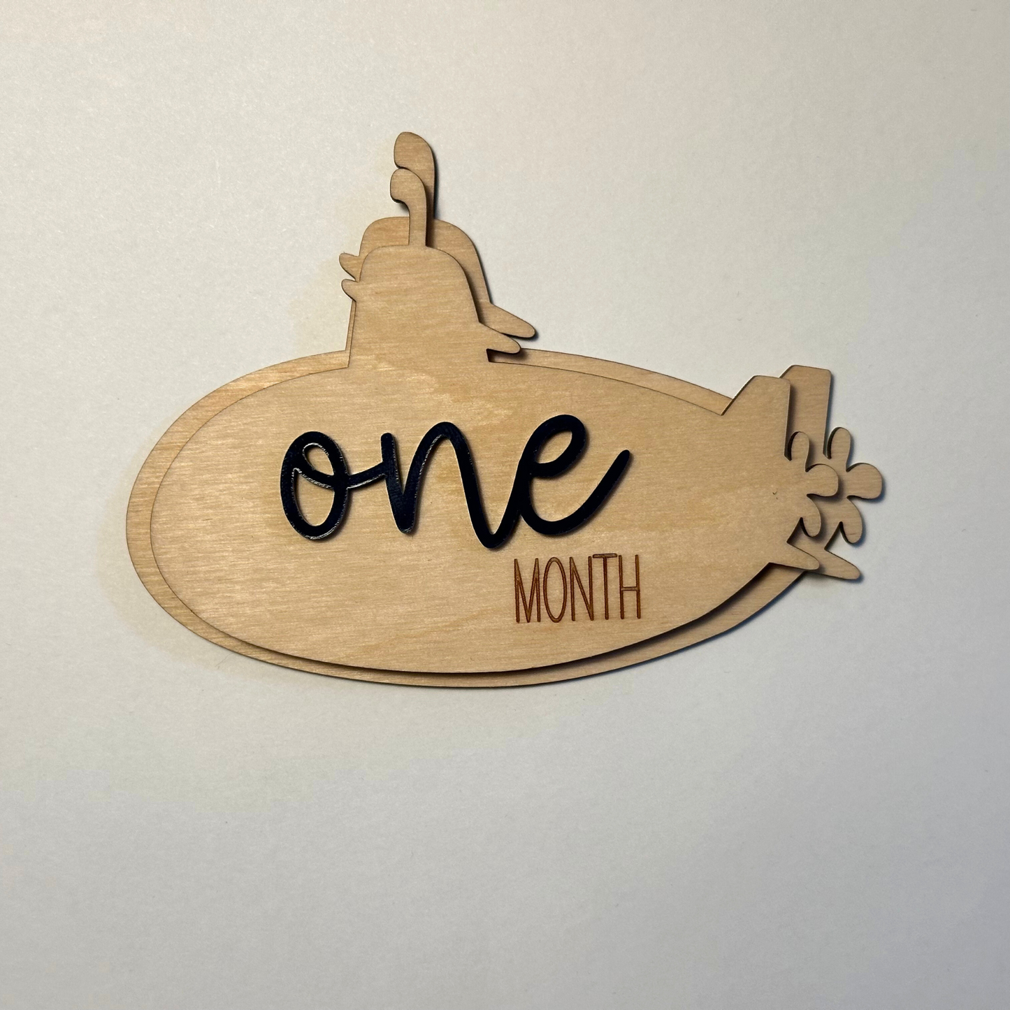 Submarine Baby Milestone Cards- CLEARANCE