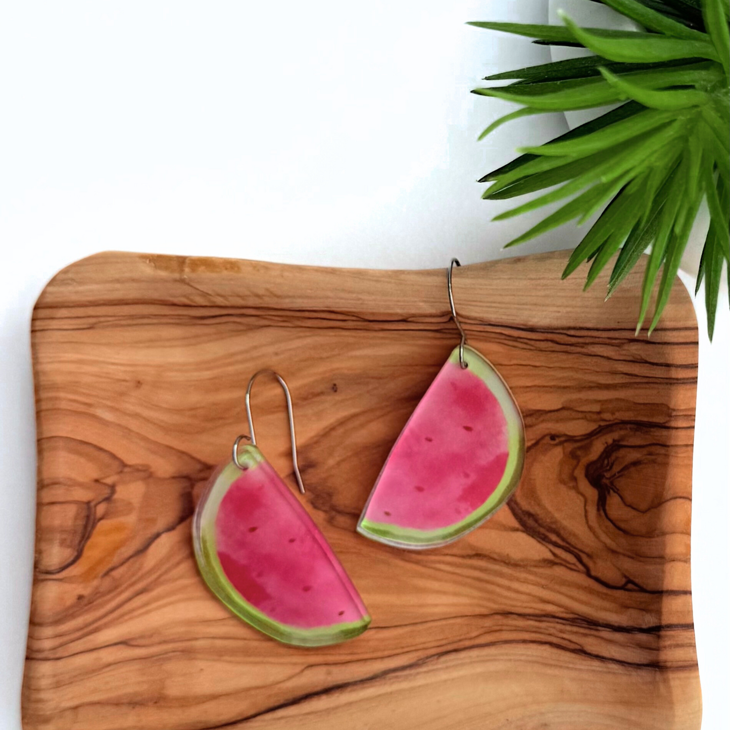 Fruit Slice Dangle Earrings – Bright, Fun, and Fresh!