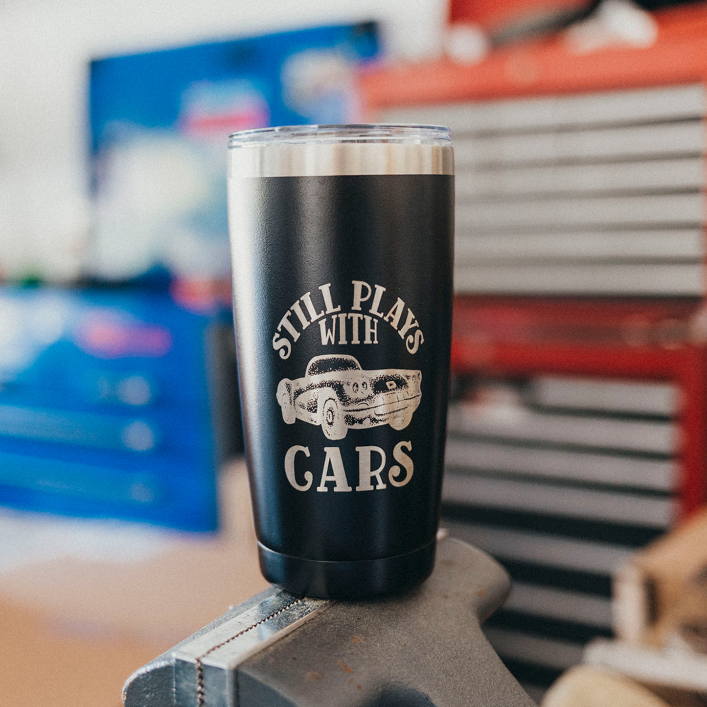 Dad and Kids Matching Tumblers, Tumbler for Dad, Car Enthusiast Gift