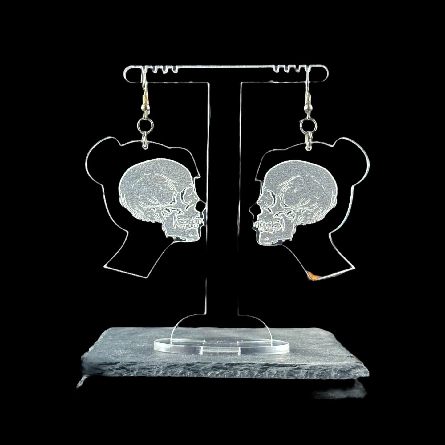 Mermaid Skeleton Earrings
