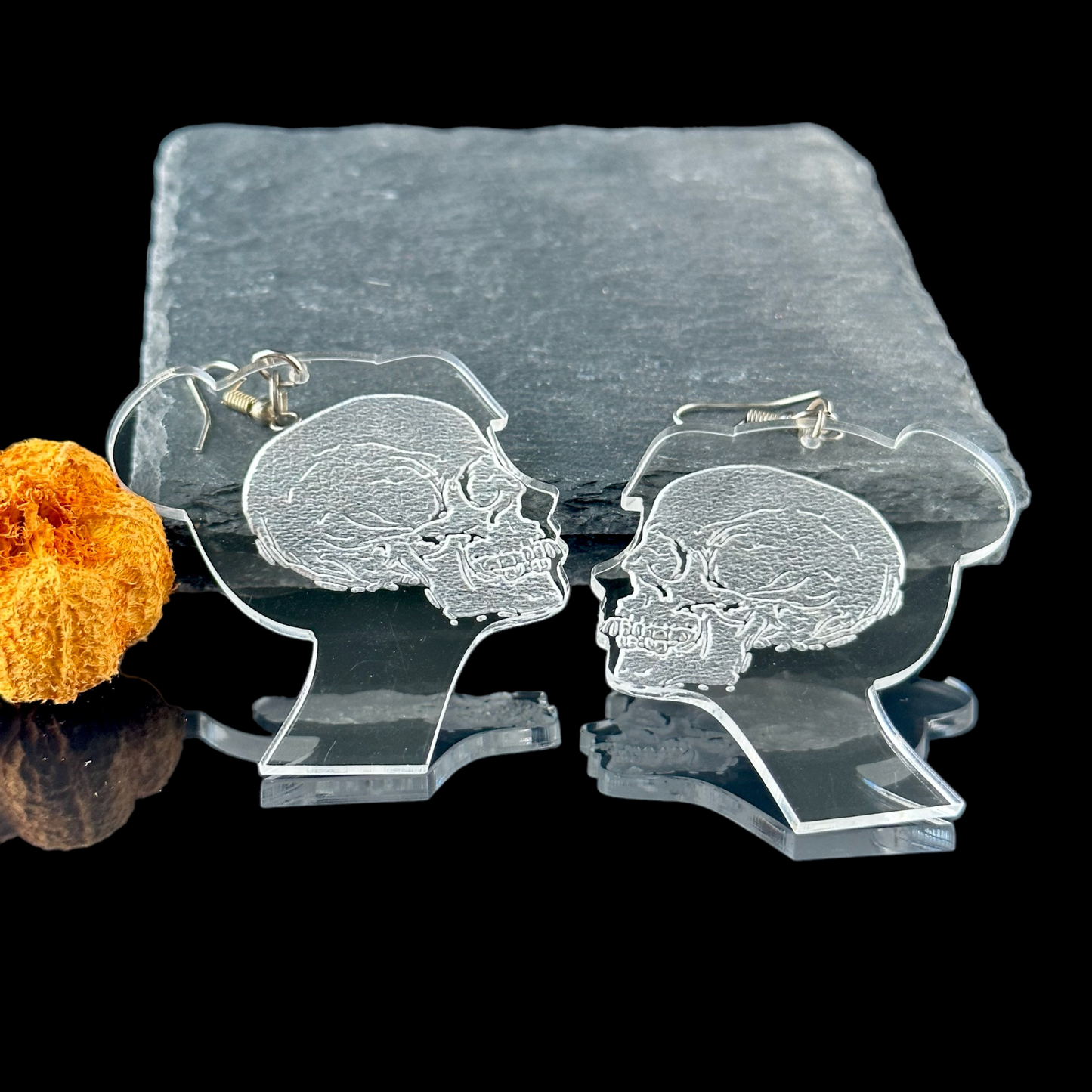 Mermaid Skeleton Earrings