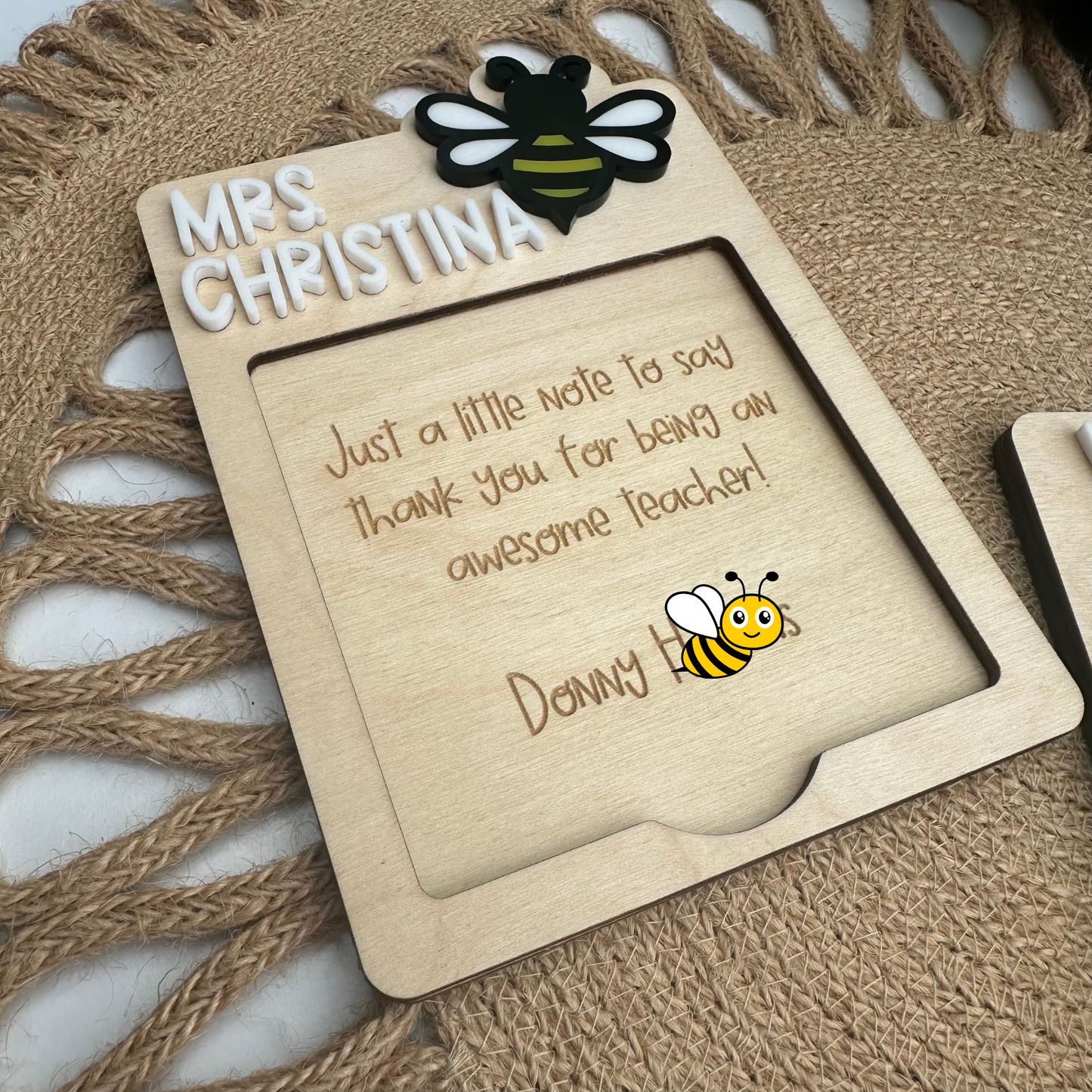 Notepad Holder, Gift for Teachers
