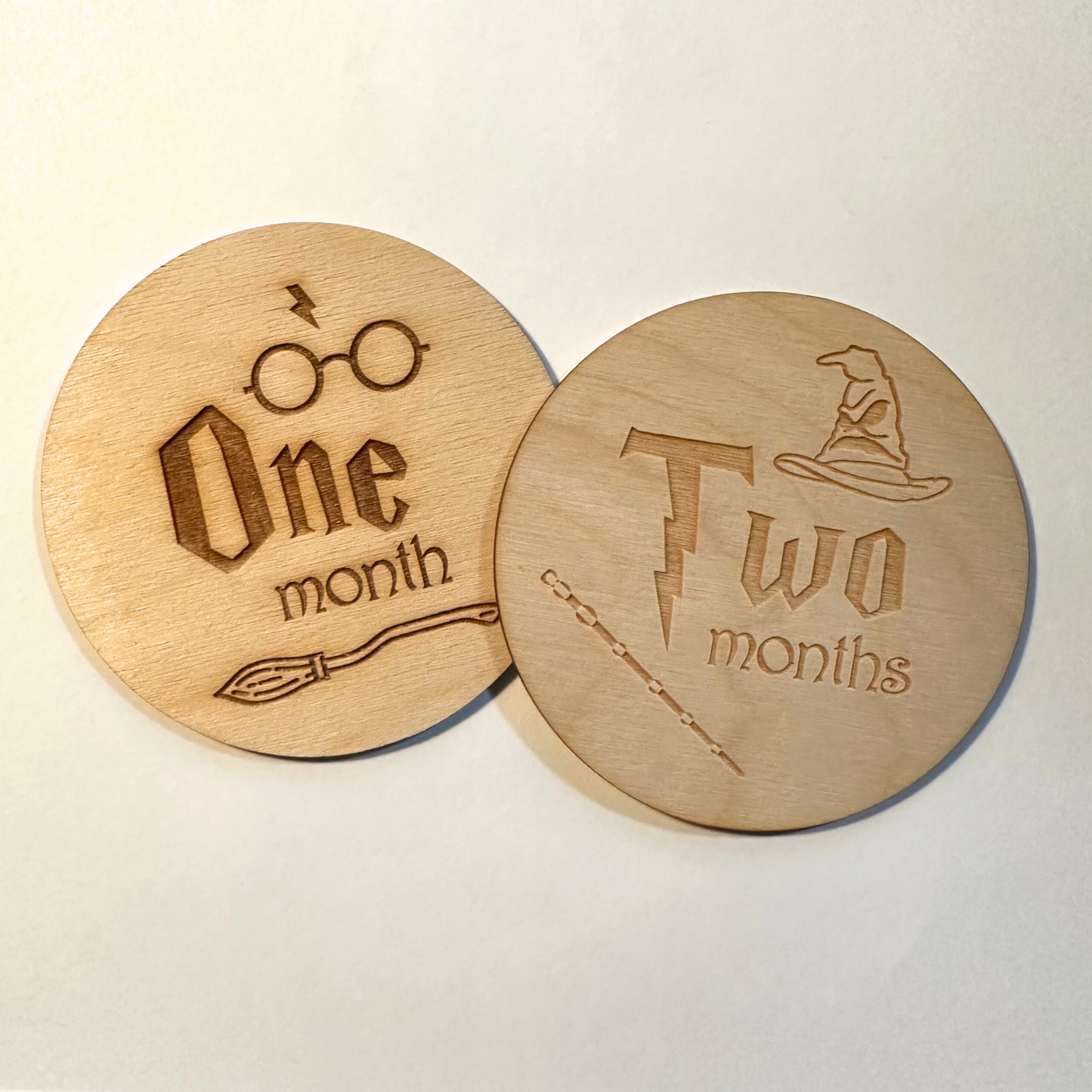 Wizard Themed Baby Milestone Cards- CLEARANCED