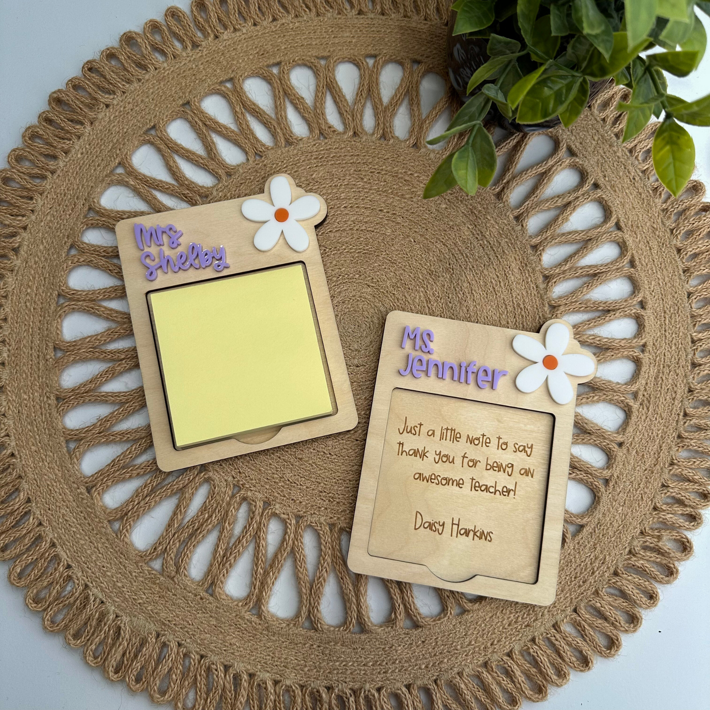 Notepad Holder, Gift for Teachers