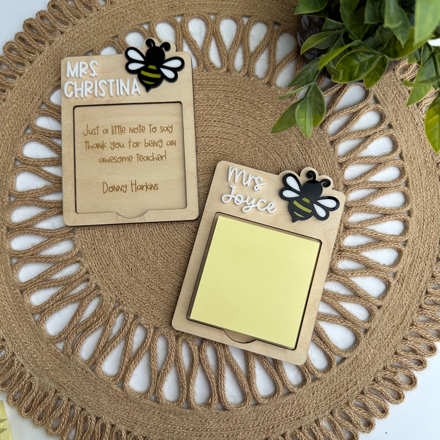 Notepad Holder, Gift for Teachers