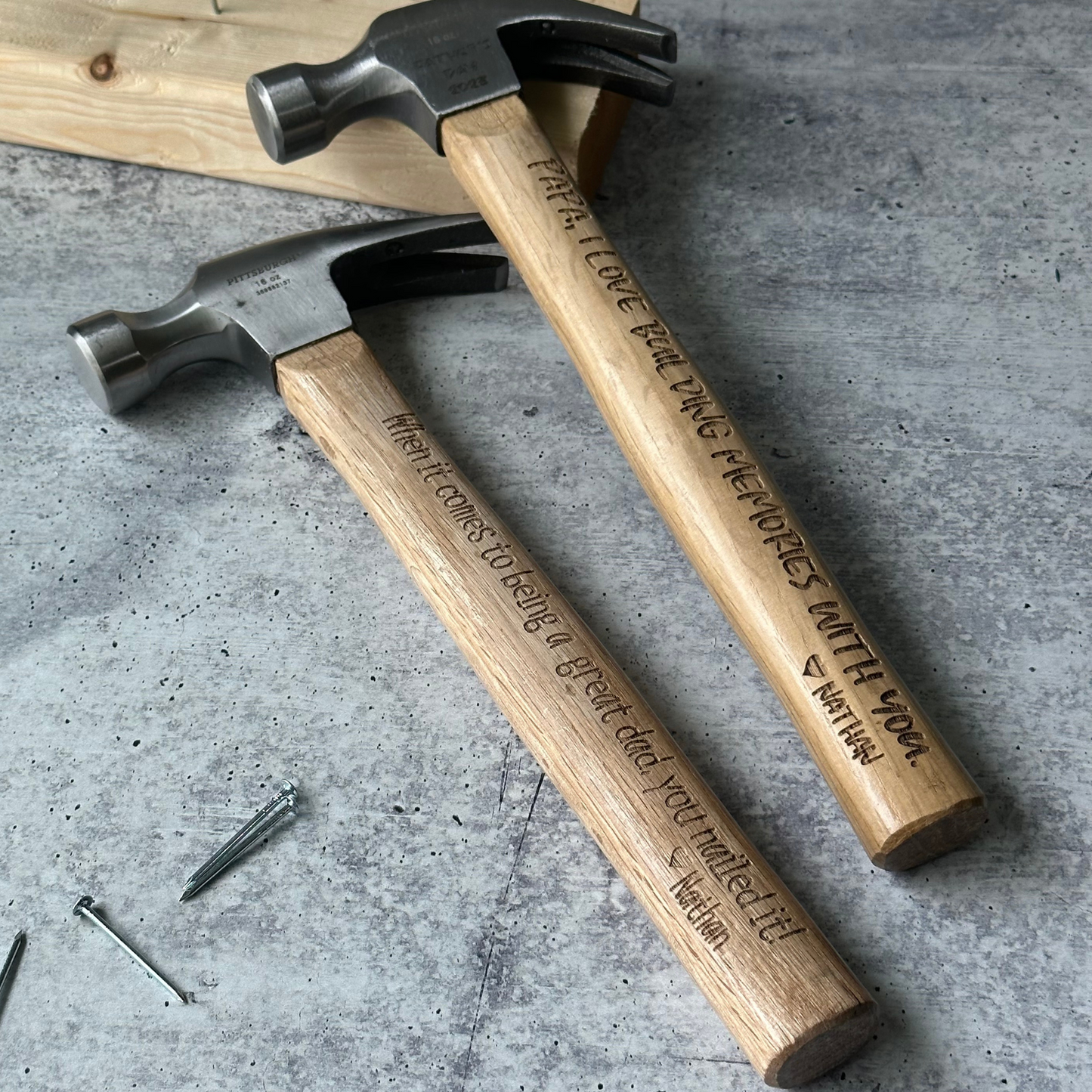 Custom Engraved Hammer, Father's Day Gift, Gift for Dad
