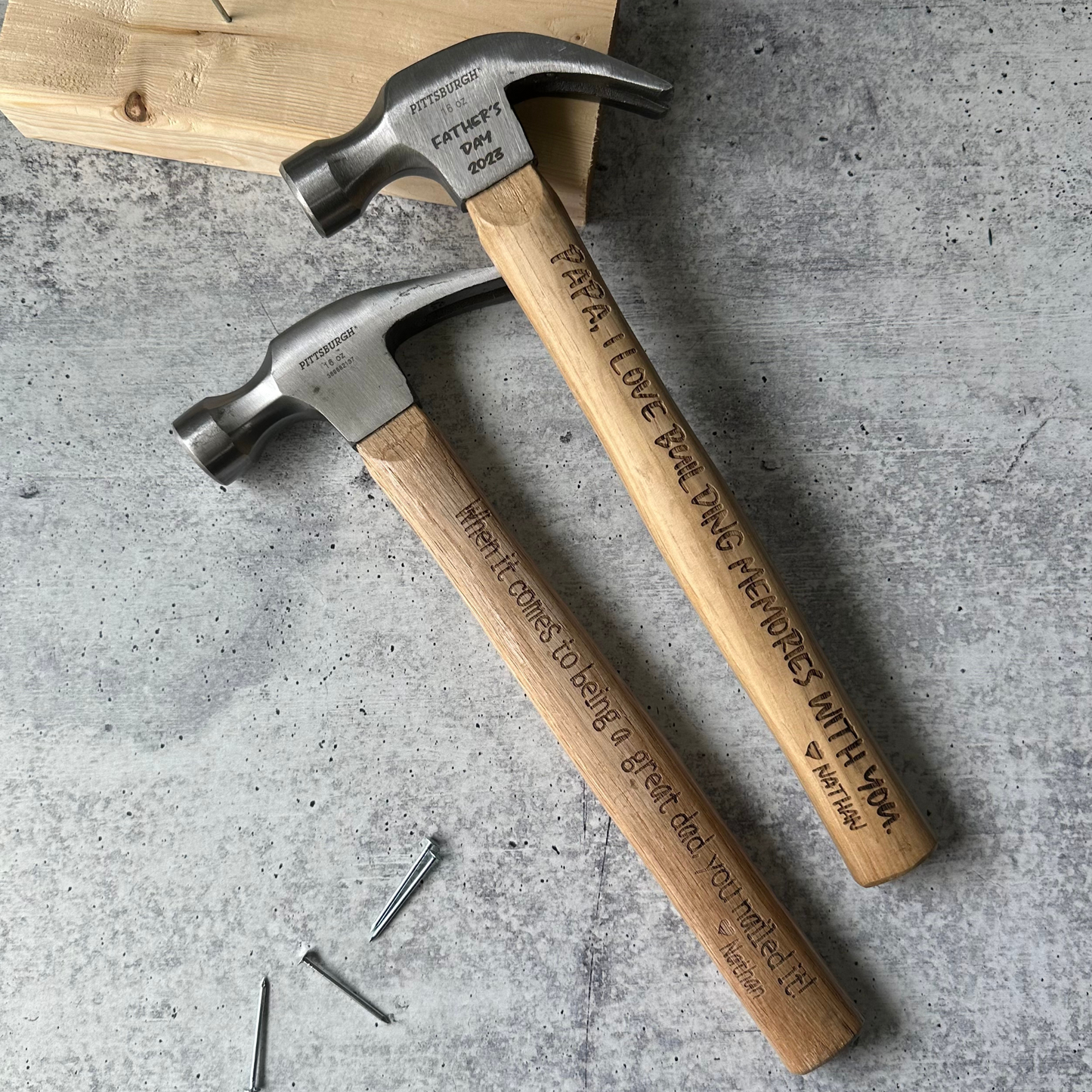 Custom Engraved Hammer, Father's Day Gift, Gift for Dad