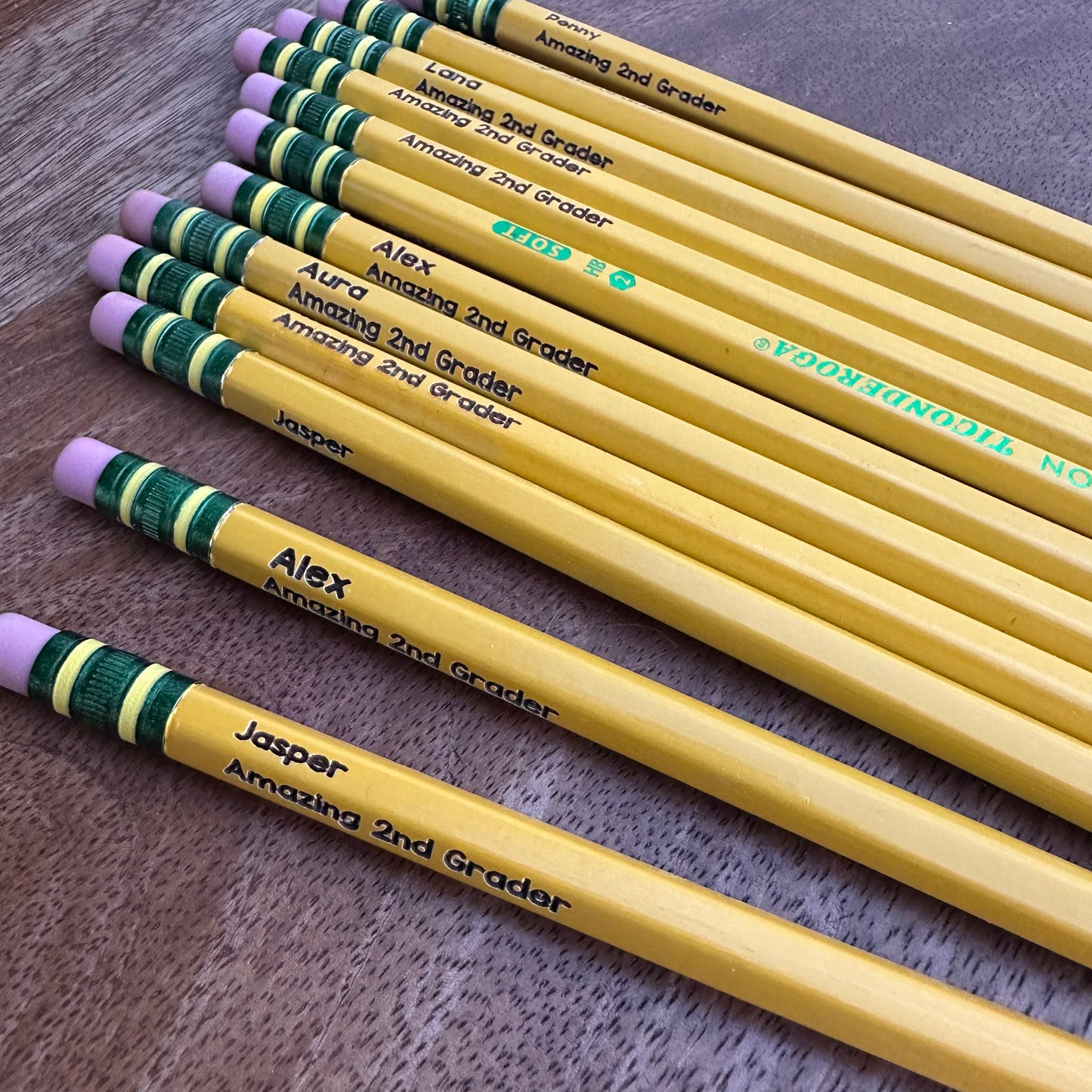 Personalized Engraved Pencils