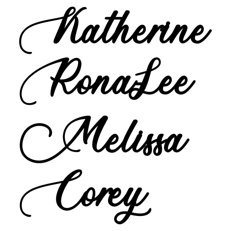 Custom Order- Name Plates and Table Numbers