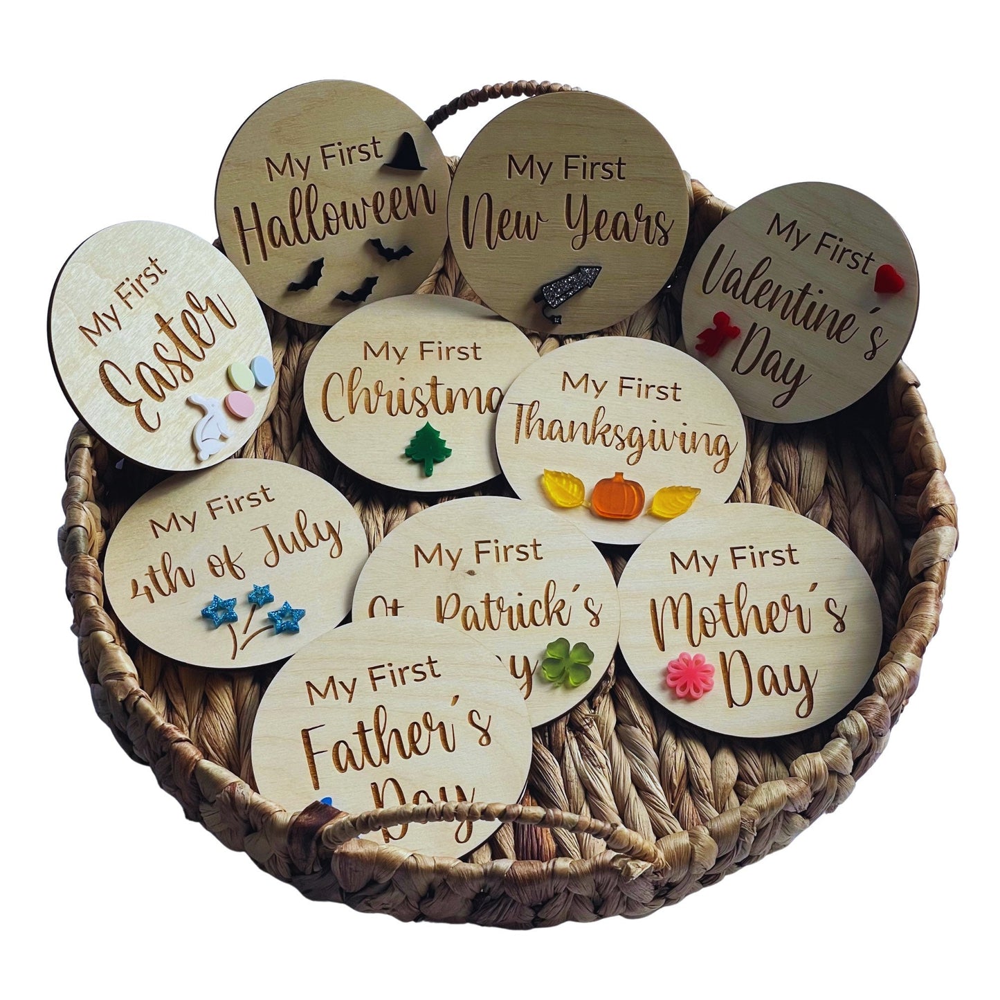 My First Holiday Milestones, Holiday Milestone Cards- CLEARANCE