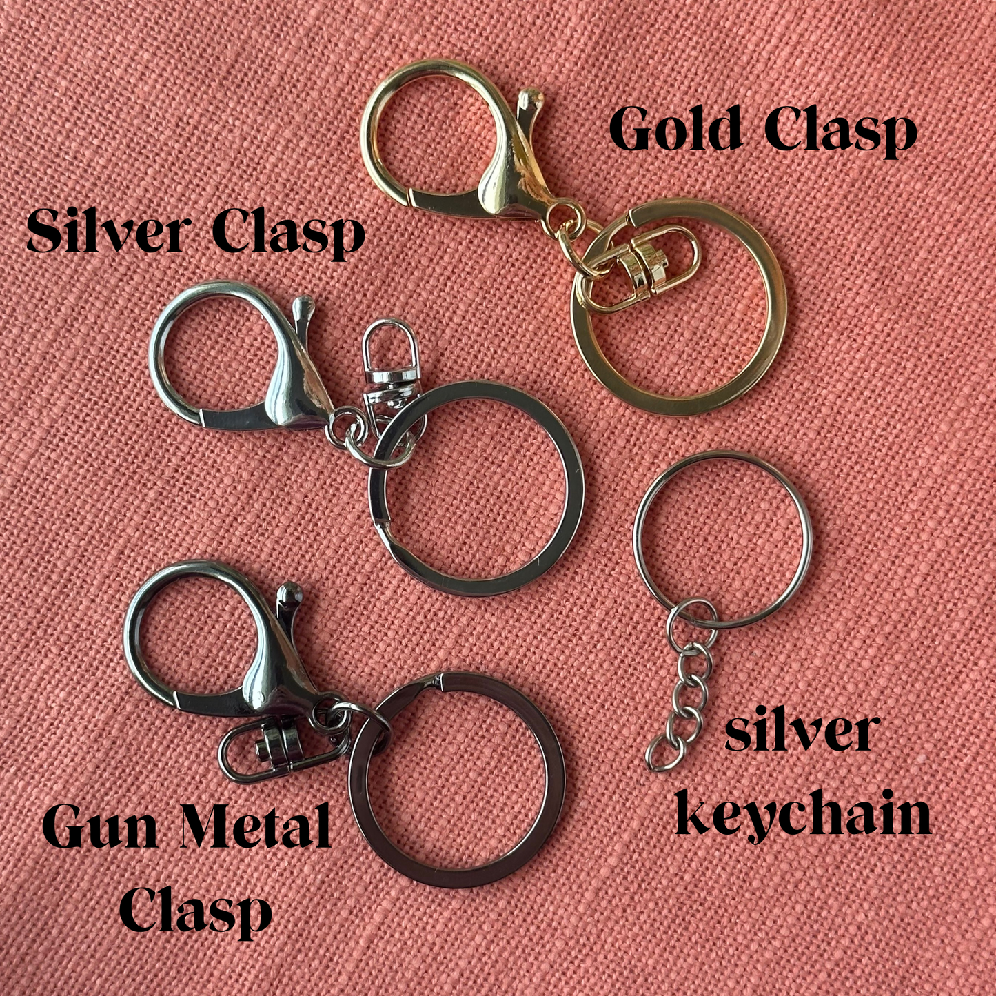 Monotone Keychains
