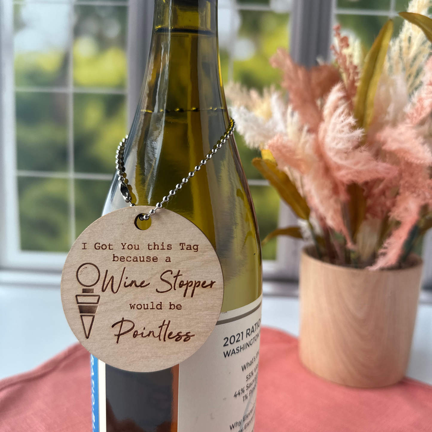 Funny Wine Gift Tags for Mom