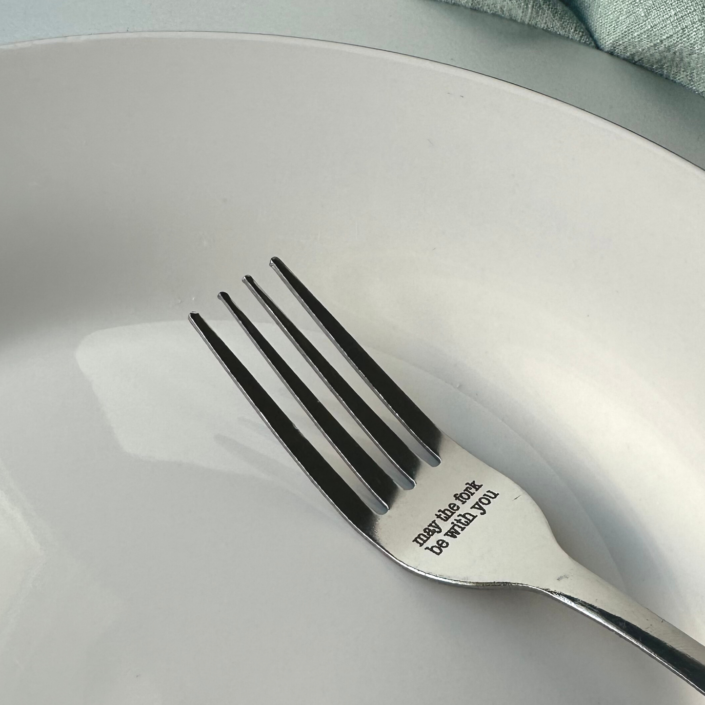 Engraved Silverware