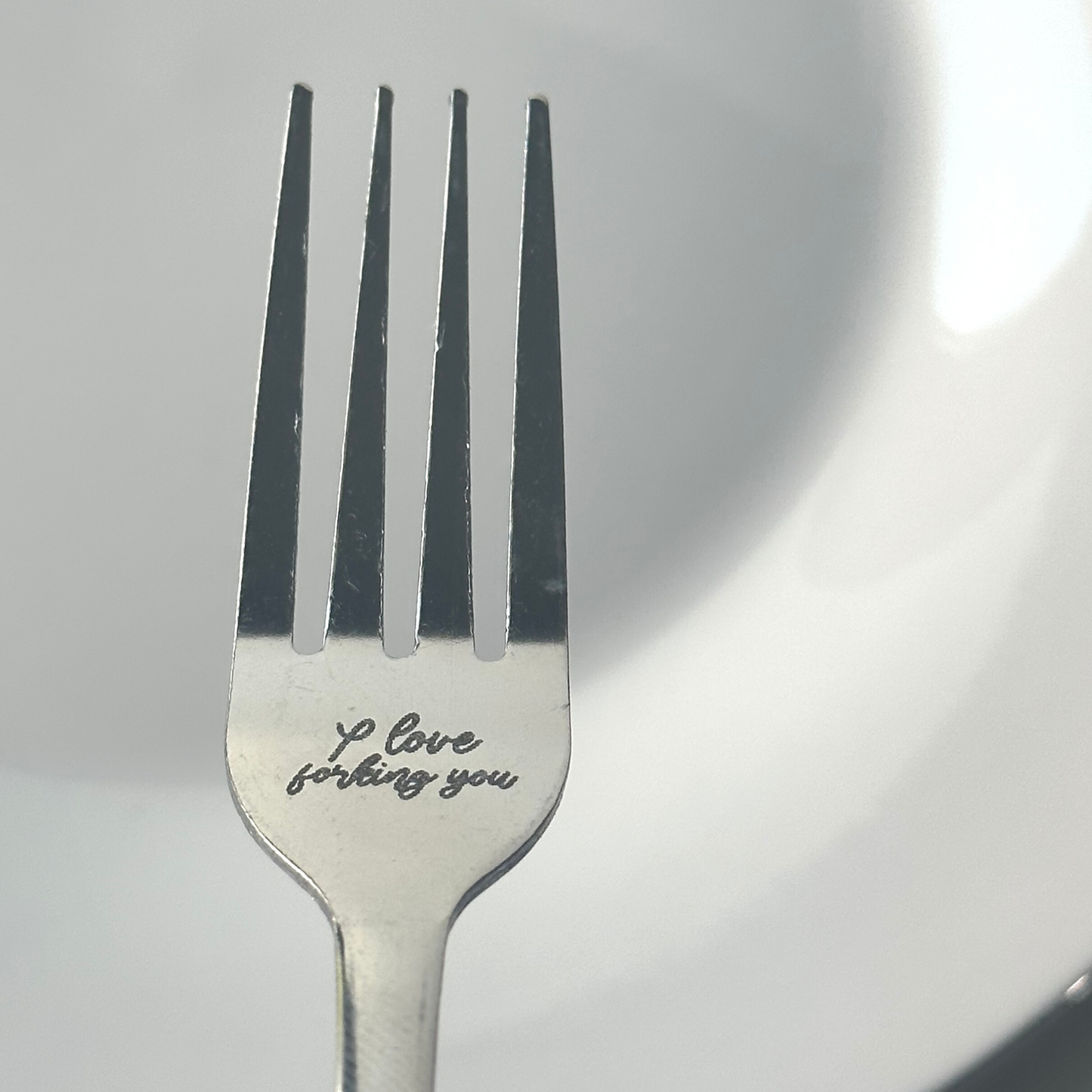 Engraved Silverware