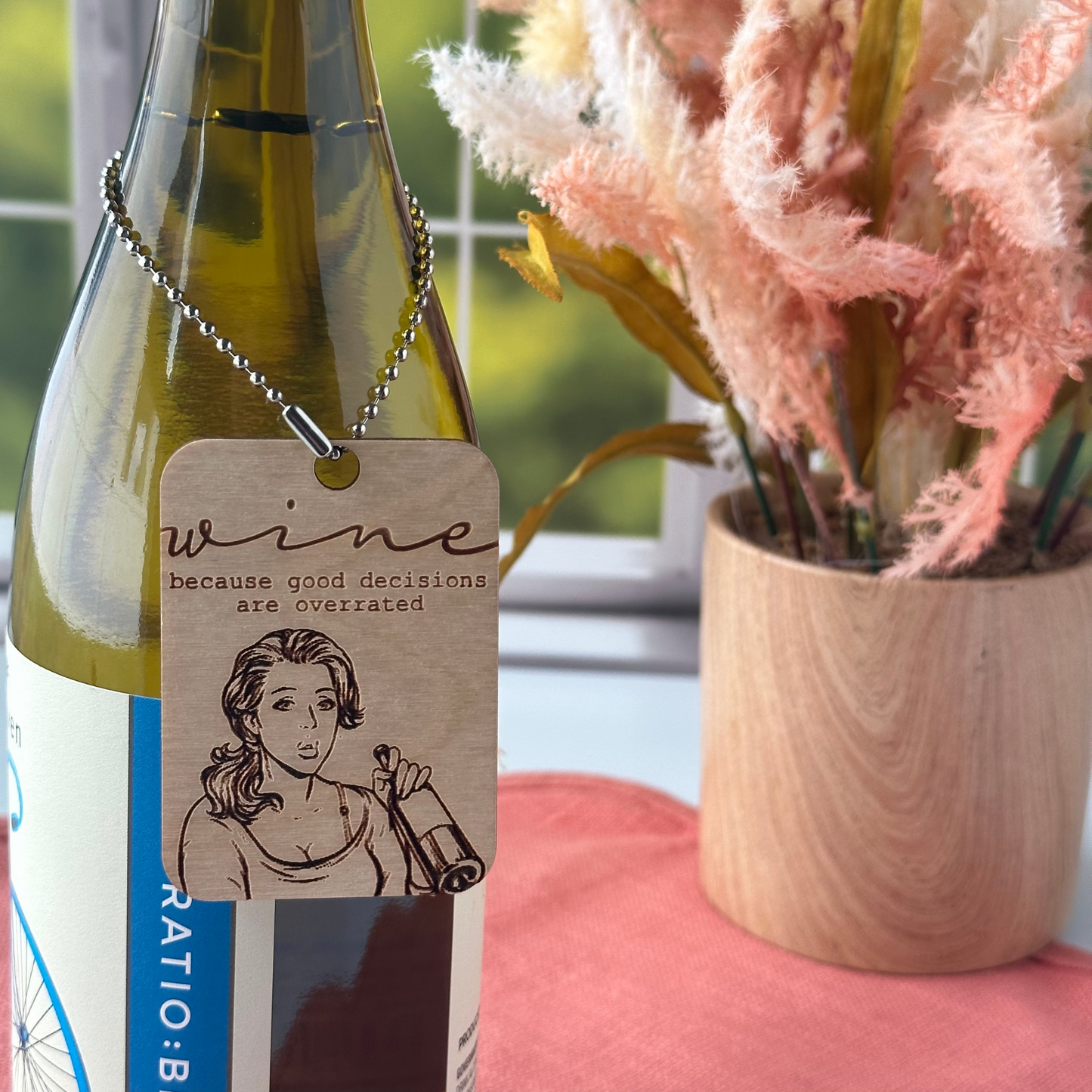 Funny Wine Gift Tags for Mom