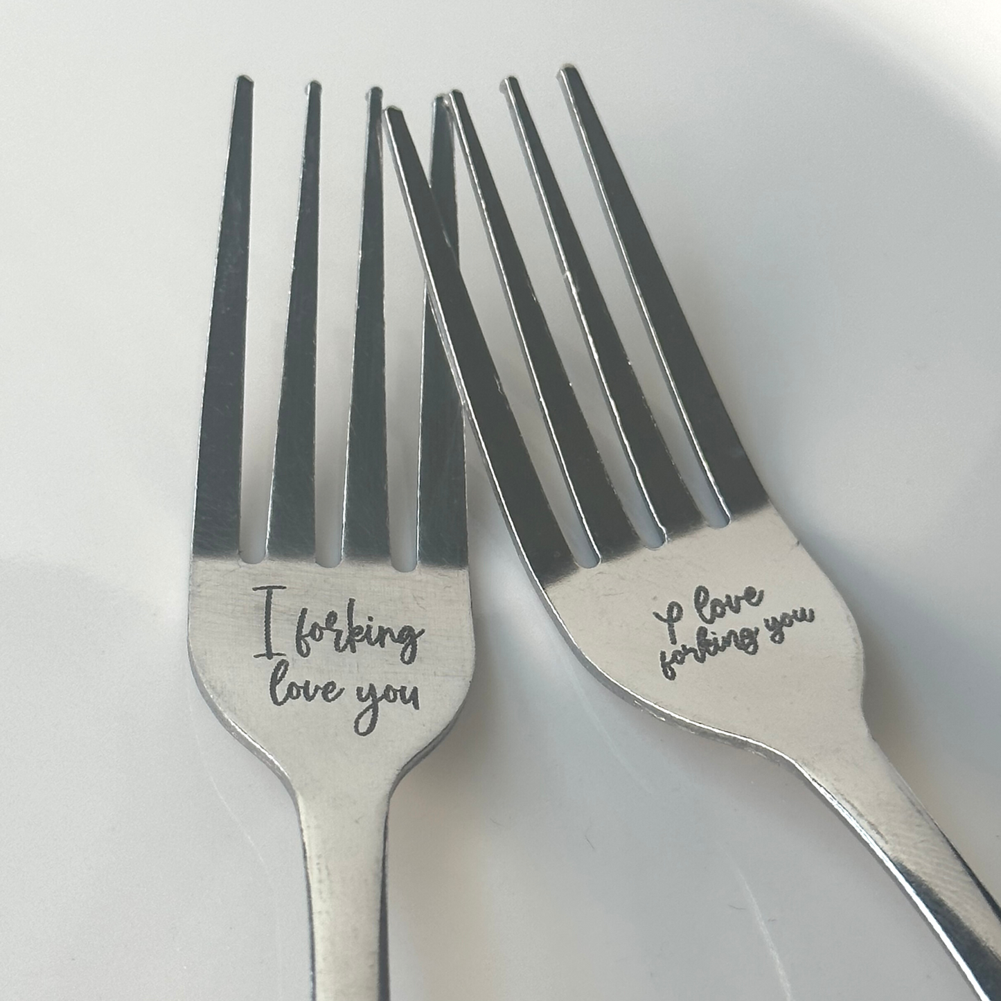 Engraved Silverware