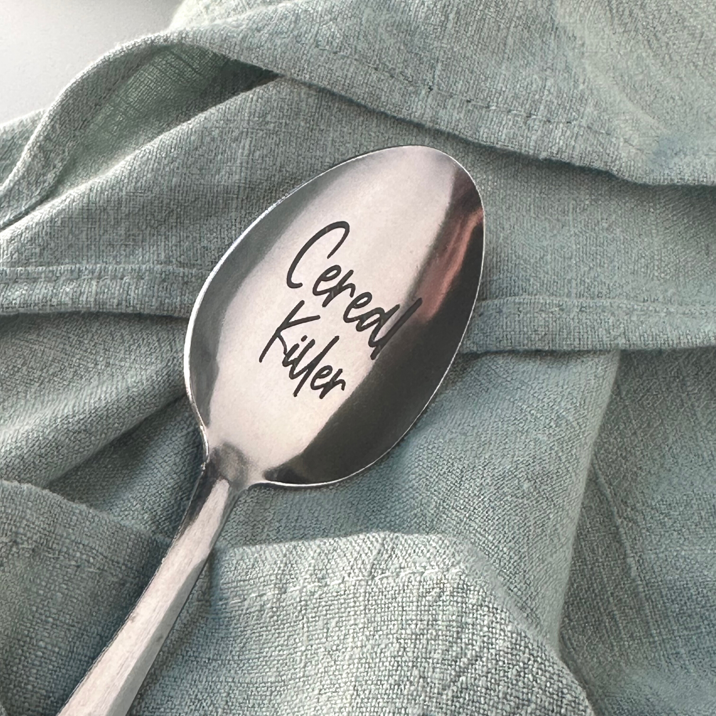 Engraved Silverware