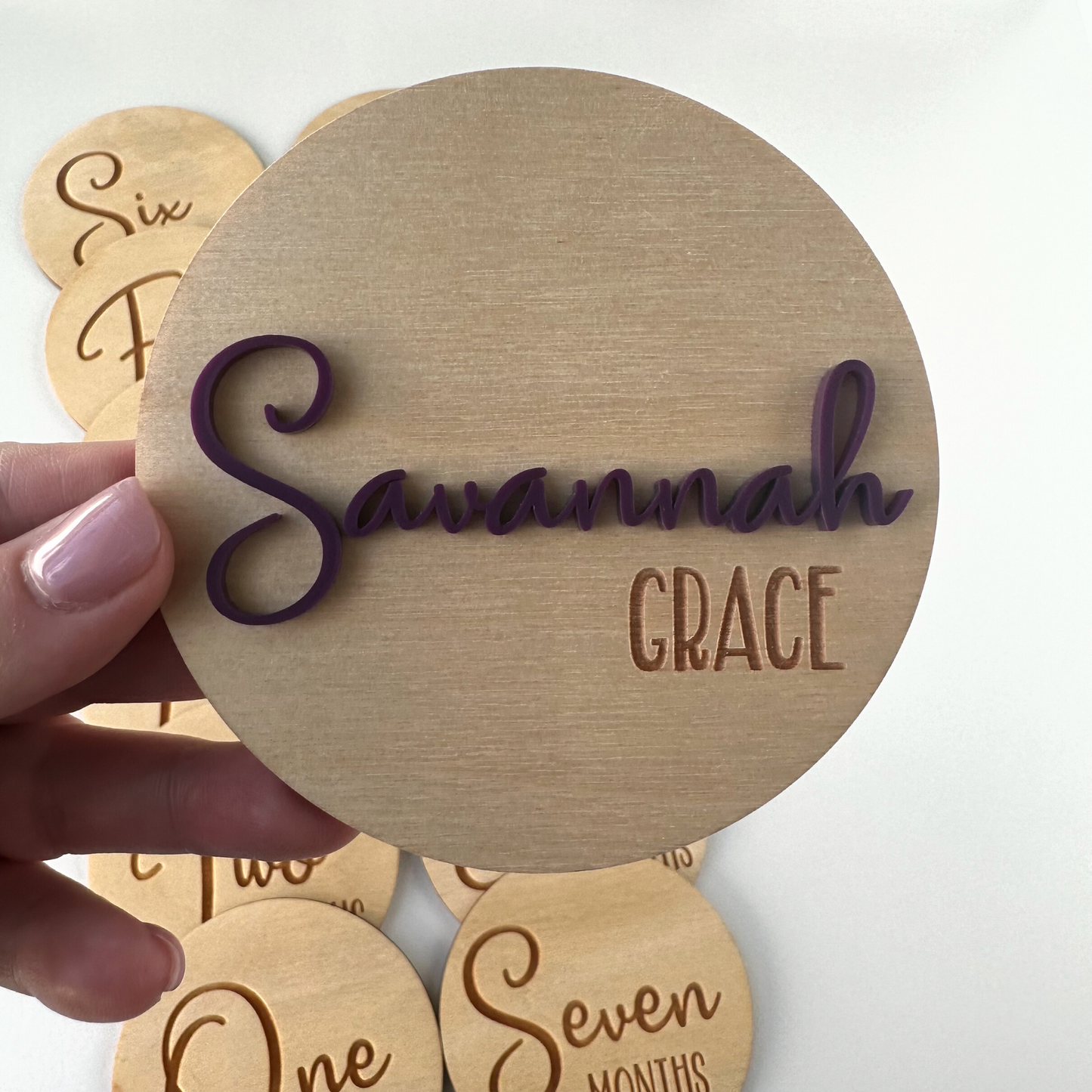 Savannah Grace Milestone Set