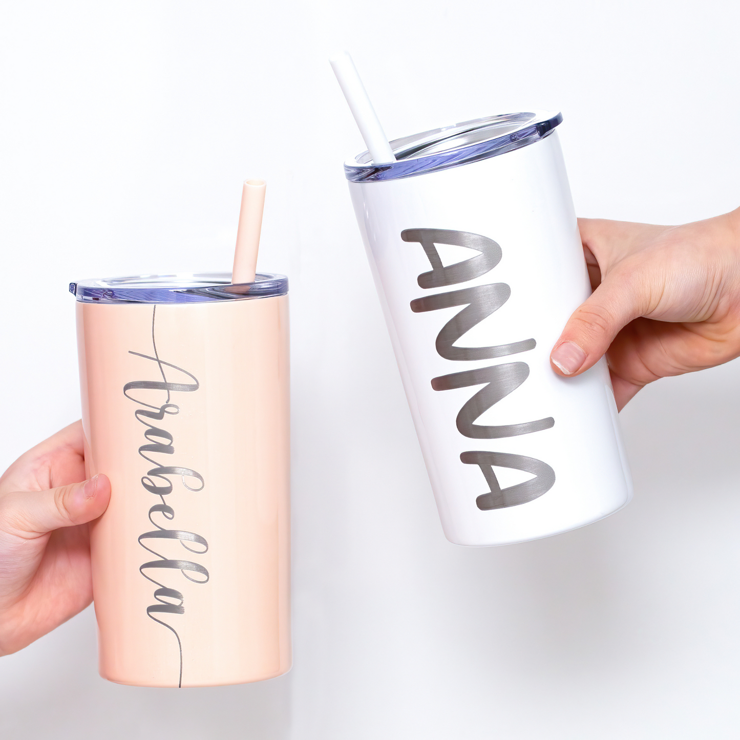 12 oz Skinny Tumbler, Custom Name