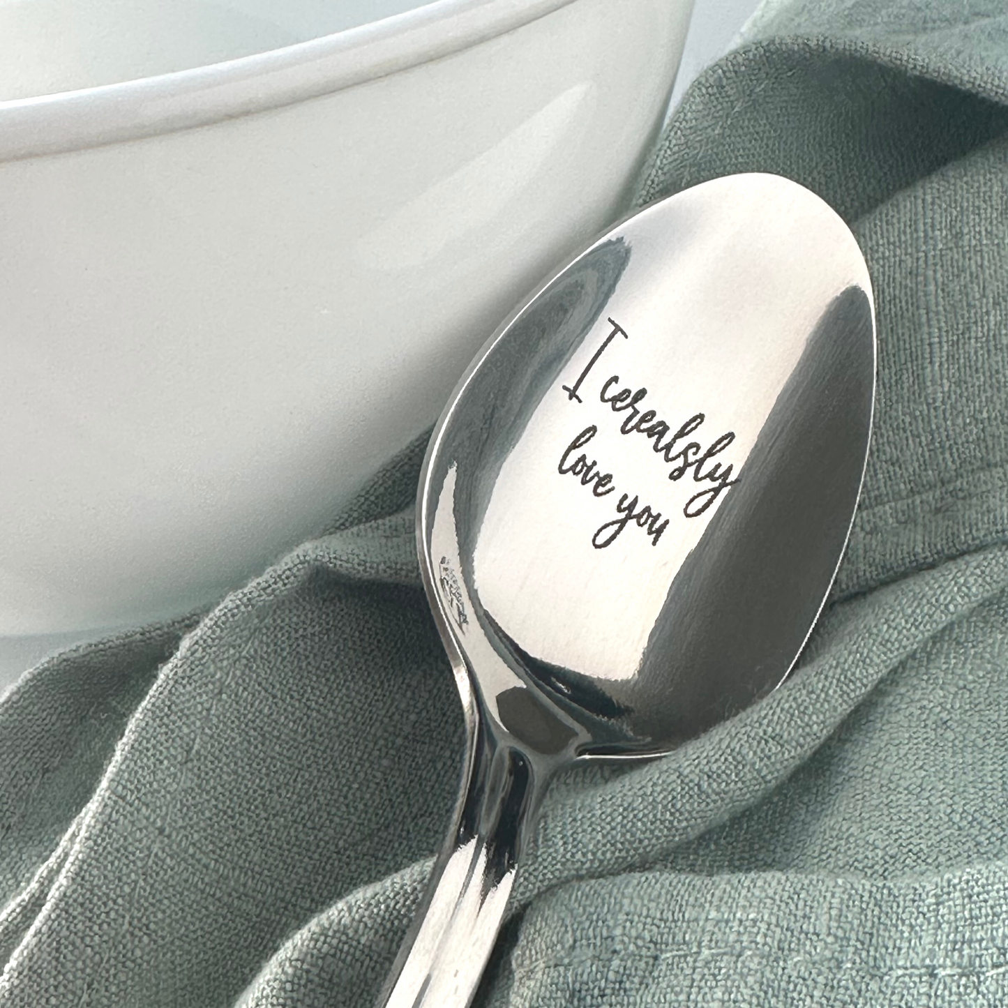 Engraved Silverware