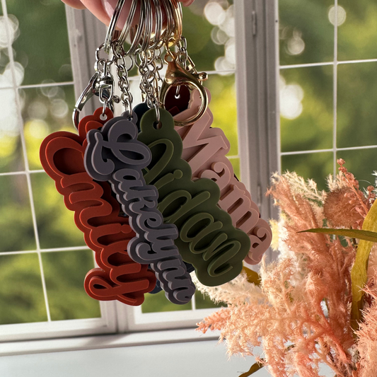 Monotone Keychains