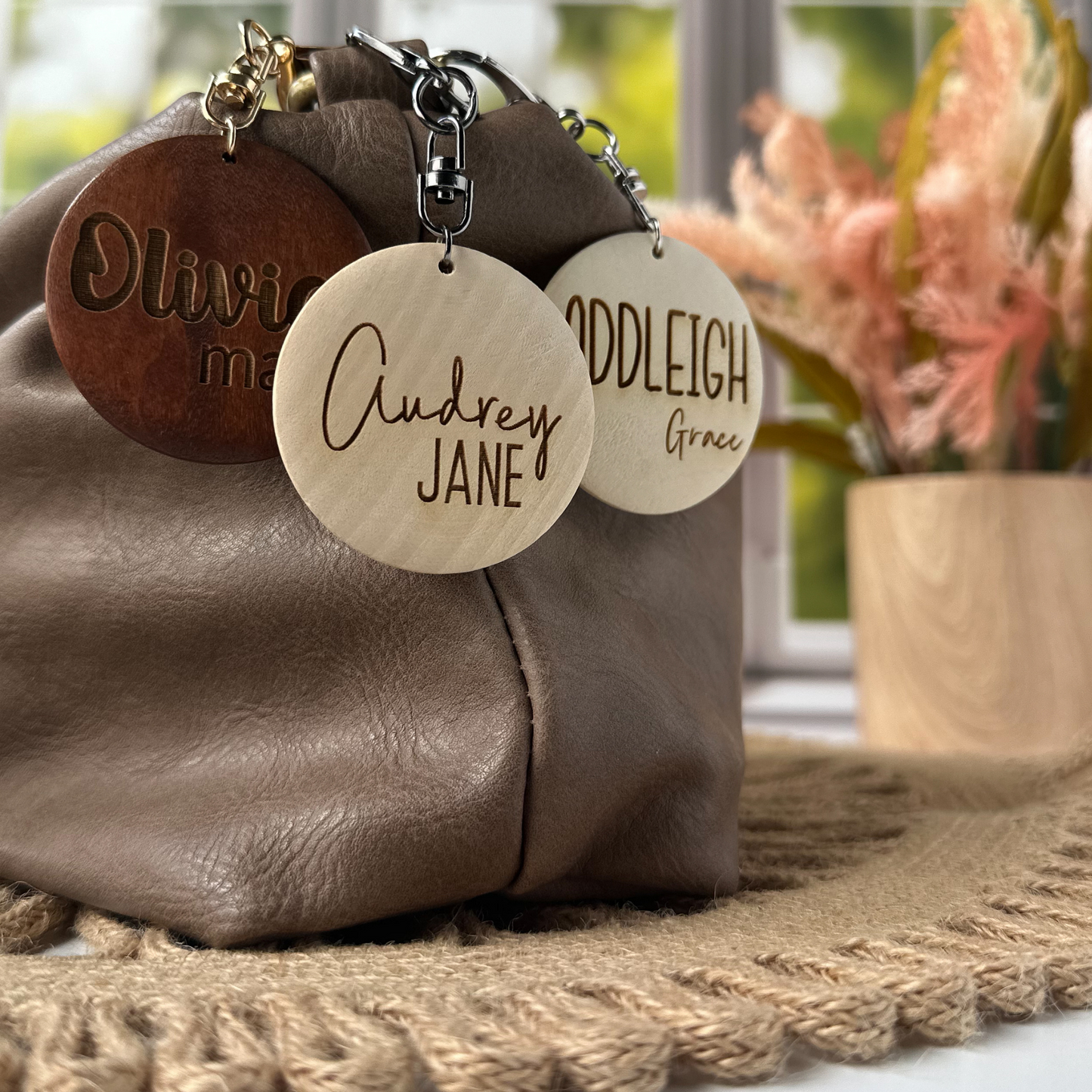 Diaper Bag Tag, Multiple Fonts Available