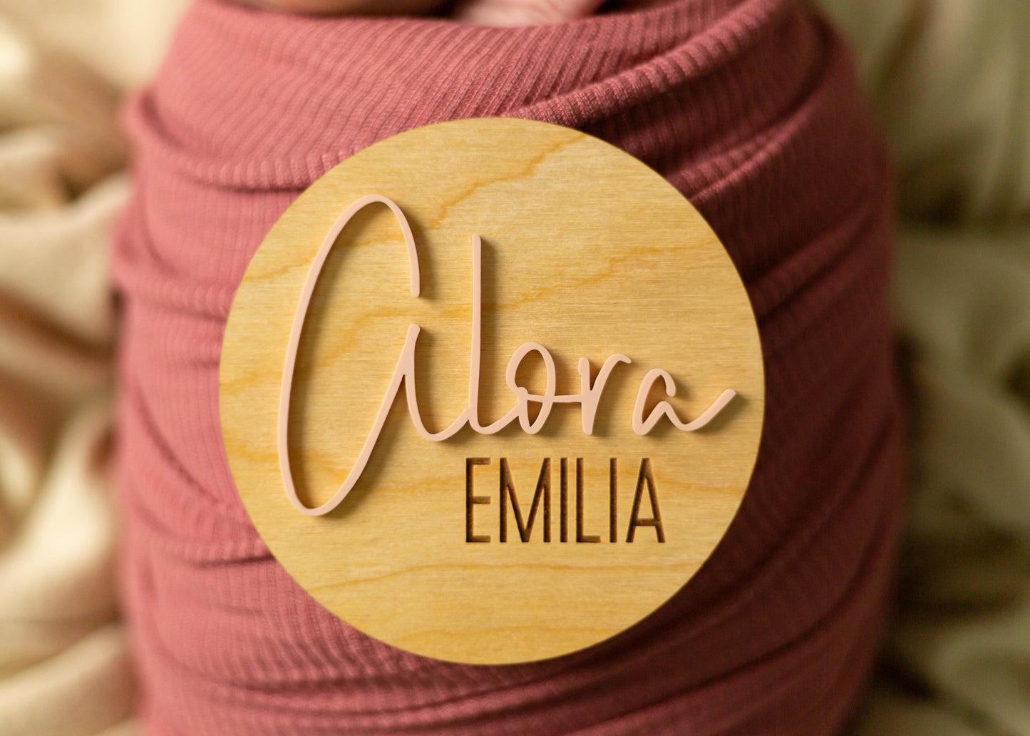 Wood Name Sign, Personalized Baby Name Sign, Baby Shower Gift, Newborn Photo Prop
