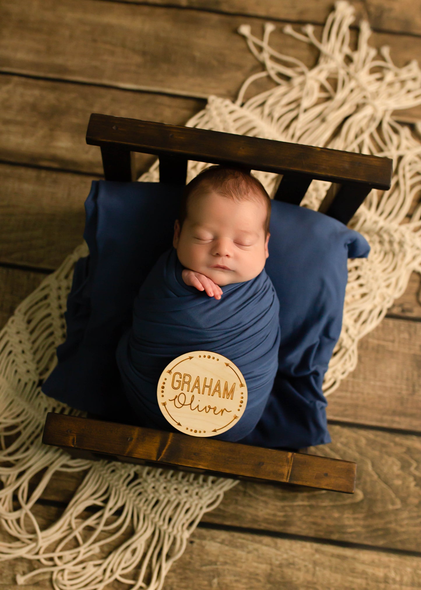 Graham Oliver Baby Name Sign