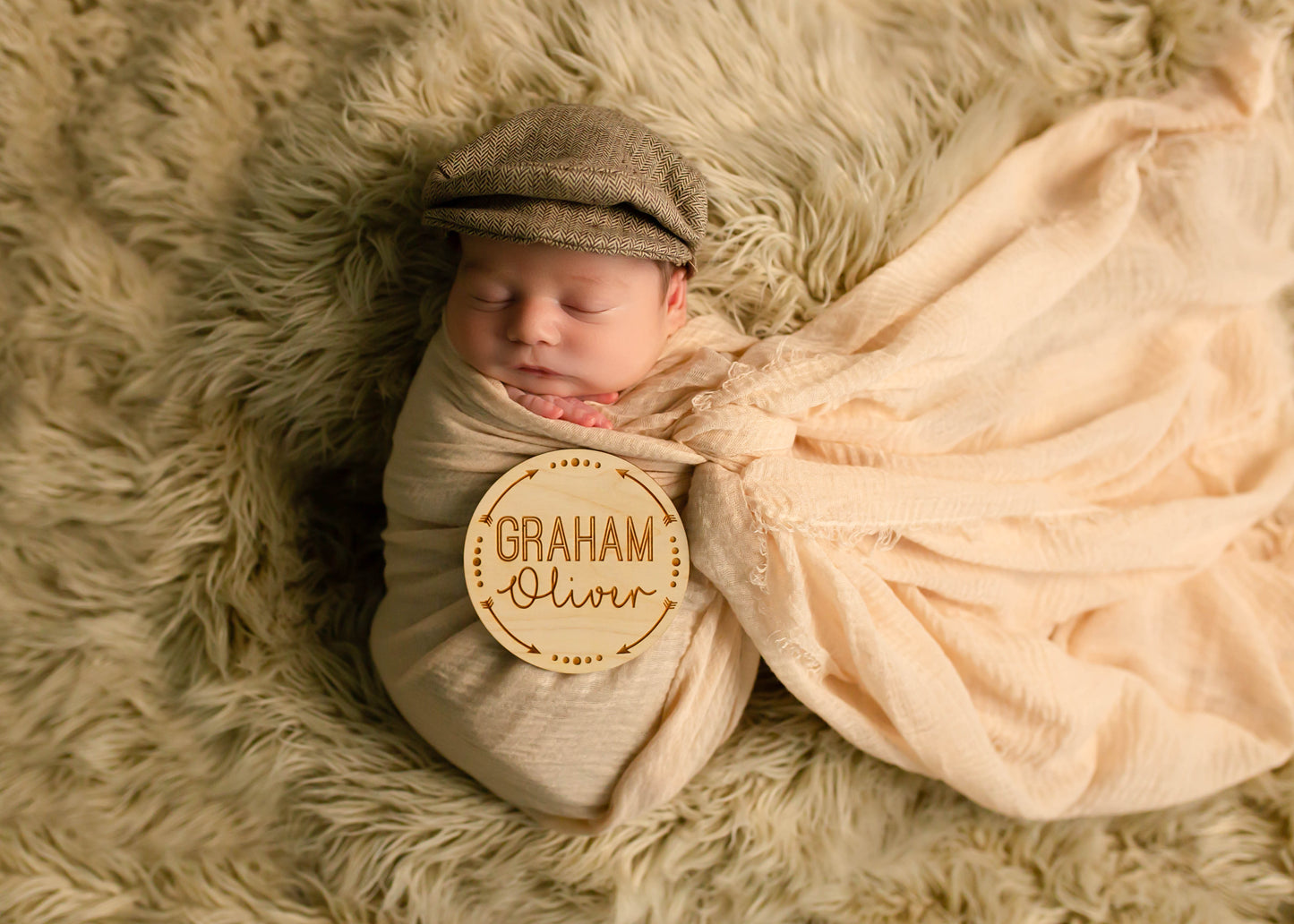 Graham Oliver Baby Name Sign