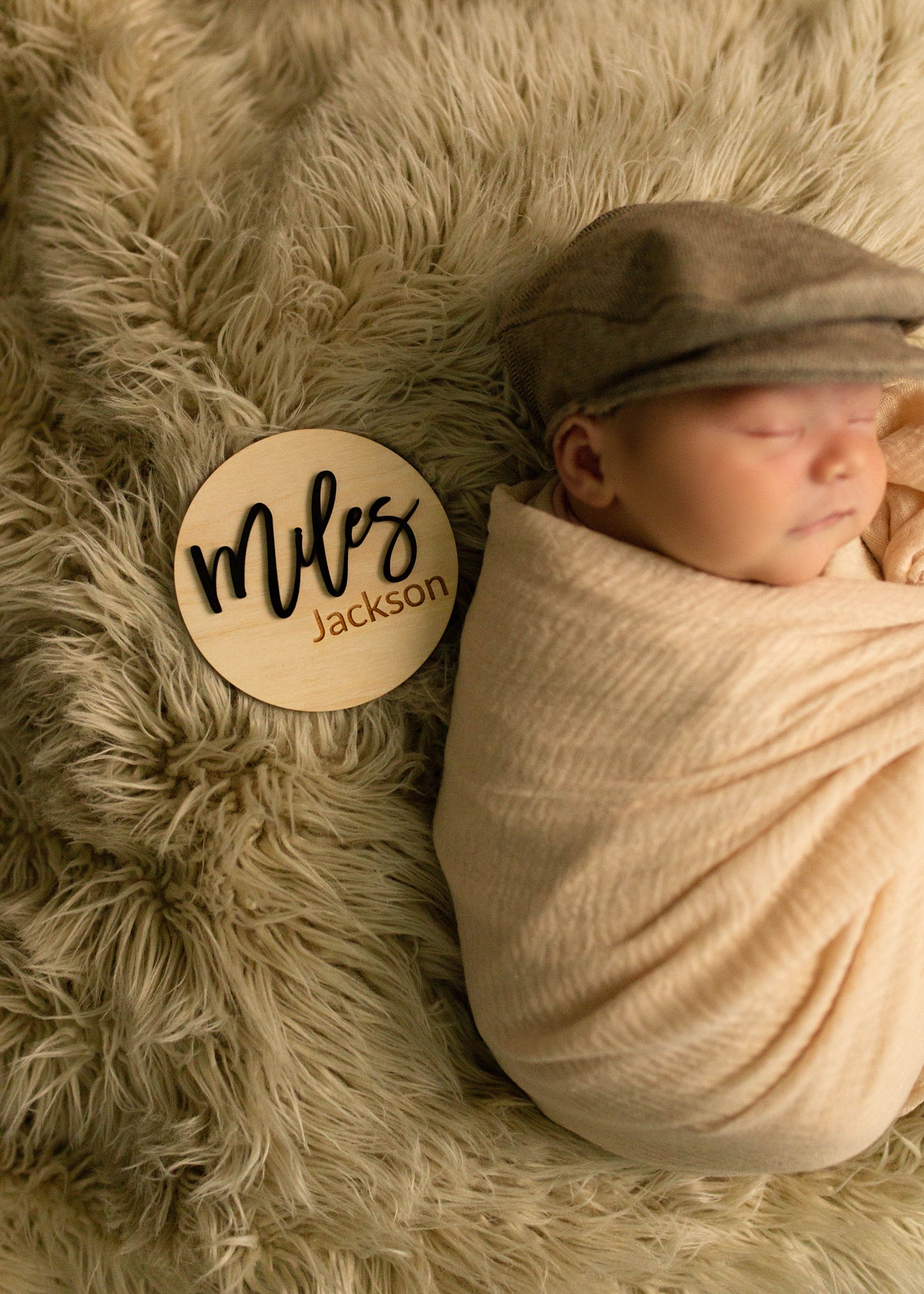 Miles Jackson Baby Name Sign