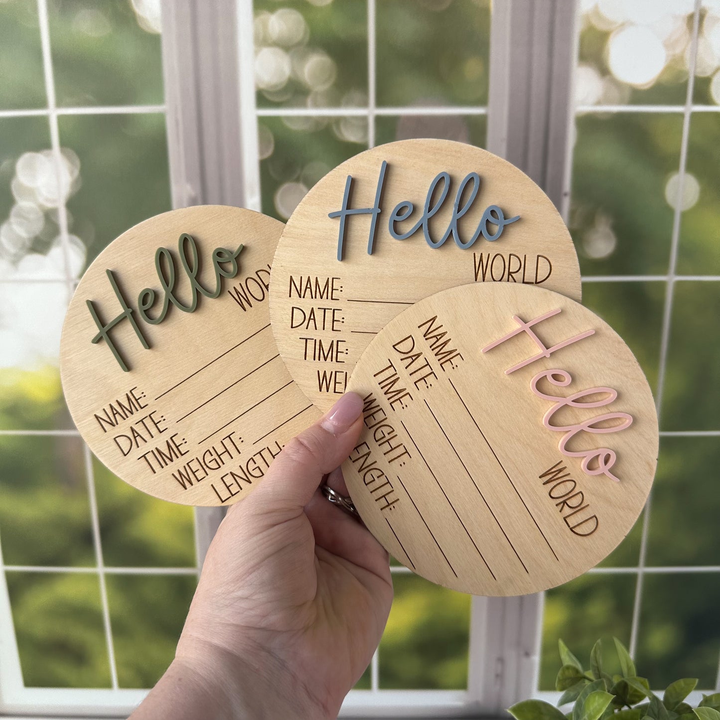 Hello World Birth Announcement
