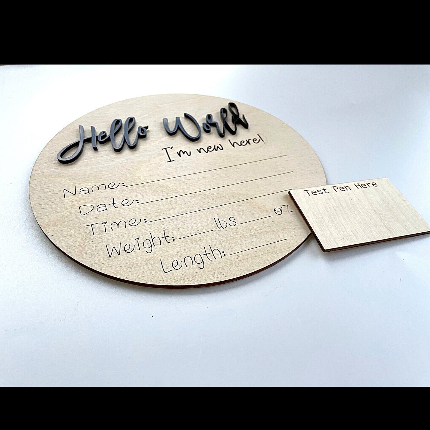 Colorful Baby Milestone Cards, Miles Jackson Style