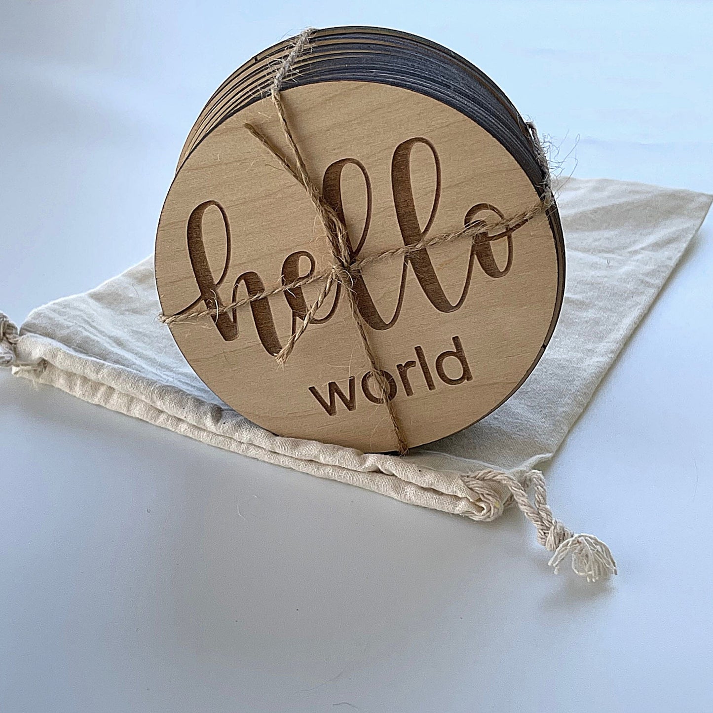 Ivy James Milestone Card and Birth Announcement Set