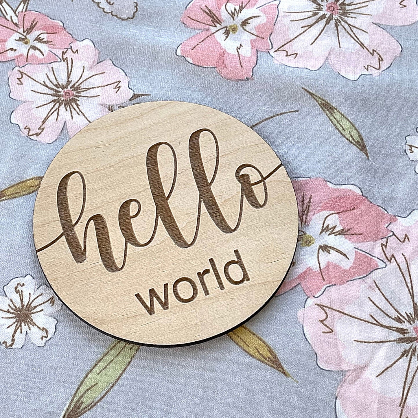 Ivy James Milestone Card and Birth Announcement Set