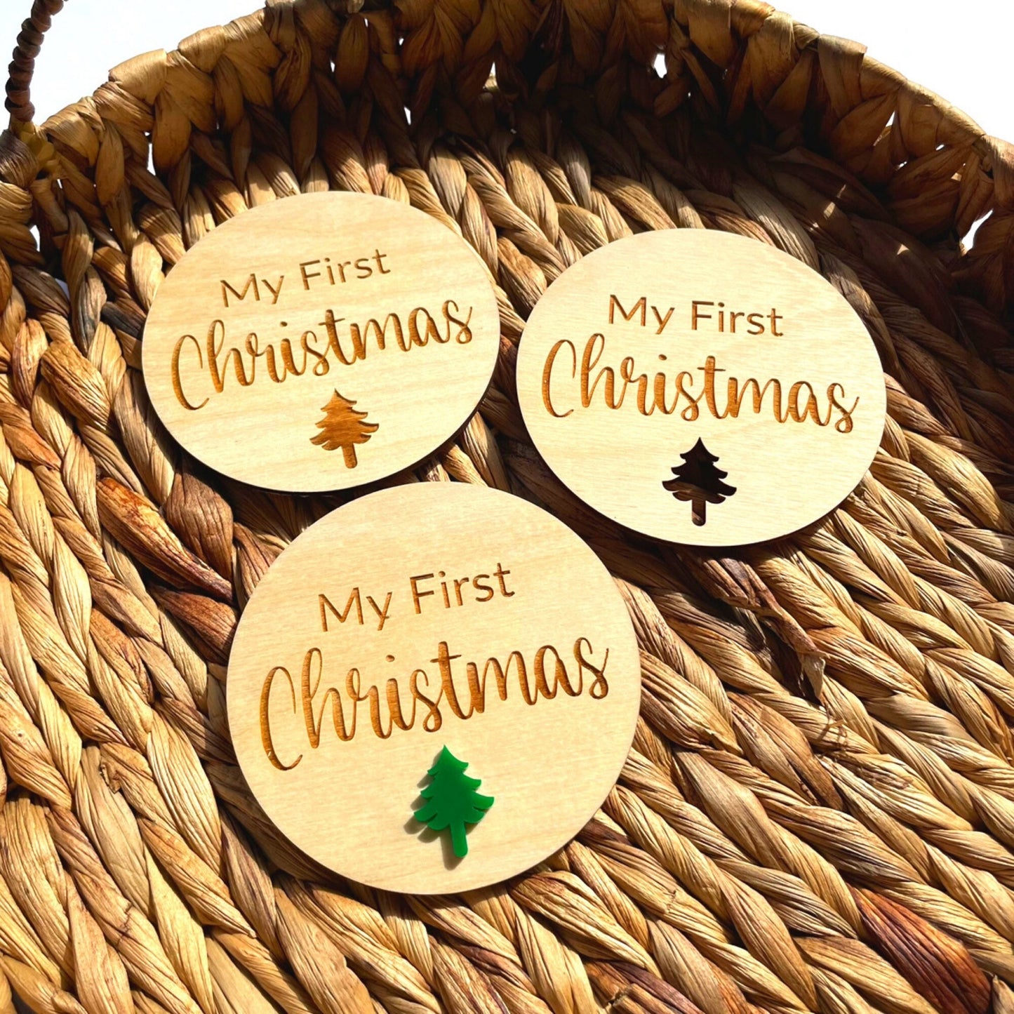 My First Holiday Milestones, Holiday Milestone Cards