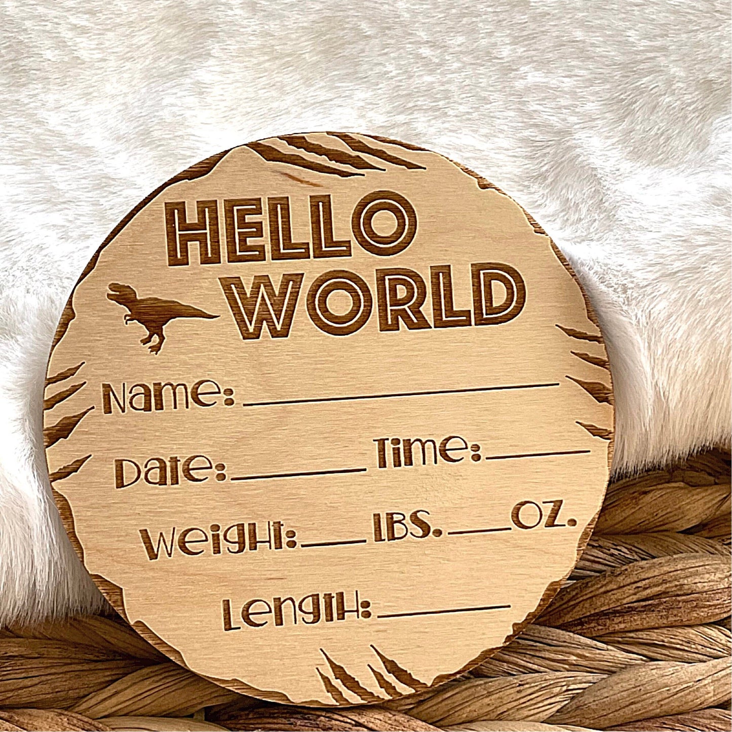 Baby Birth Stats Sign, Birth Announcement Sign