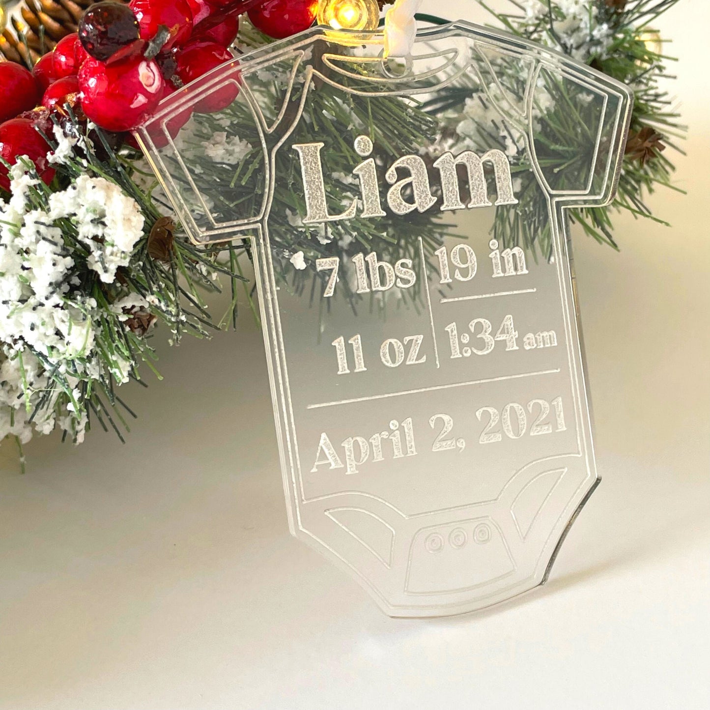 Twins First Christmas Ornament