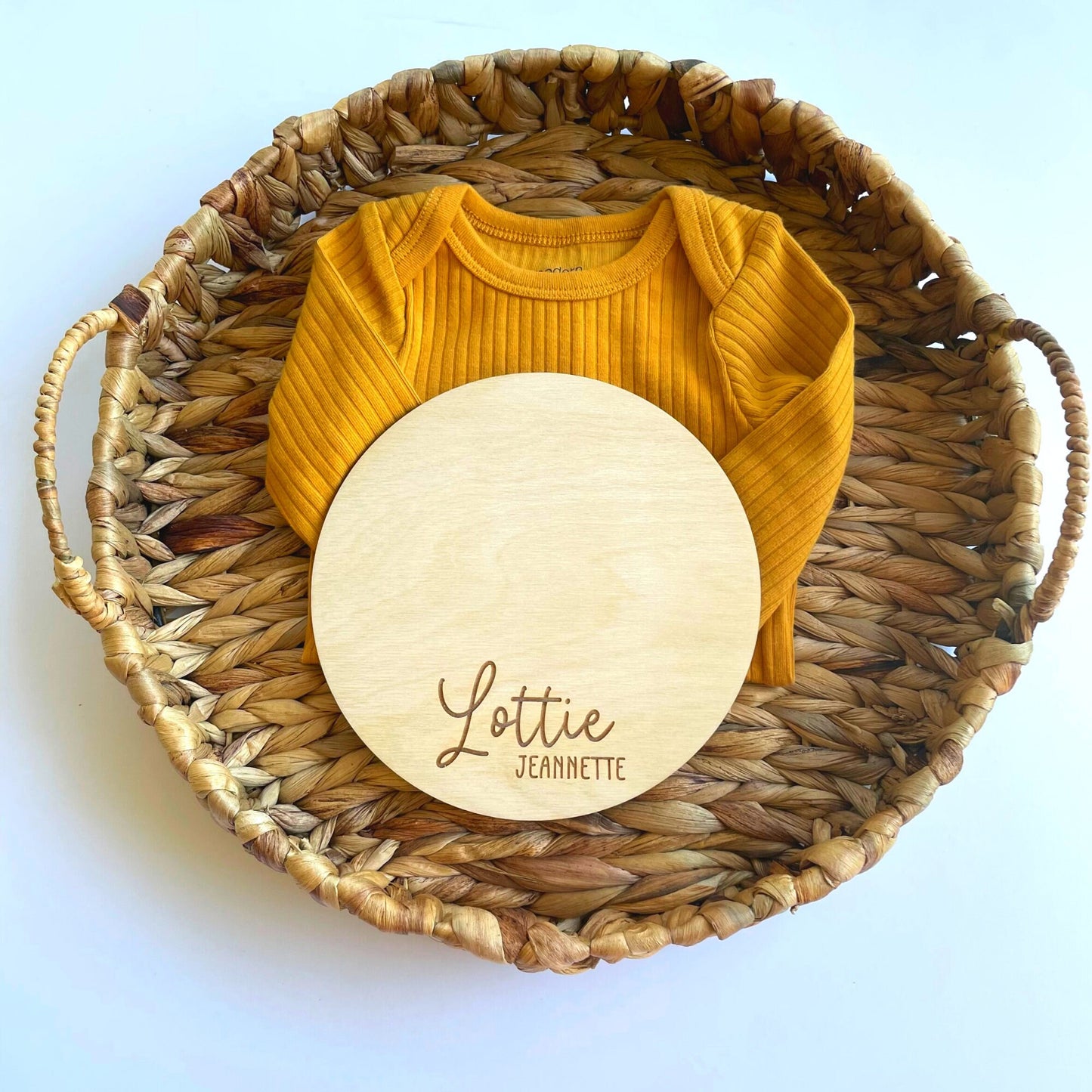 Newborn Footprint Sign