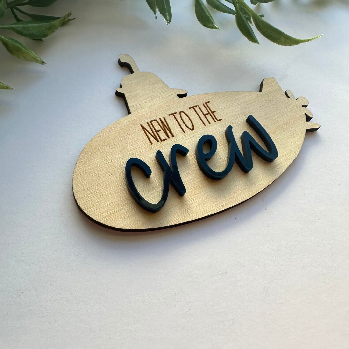 Submarine Baby Milestone Cards