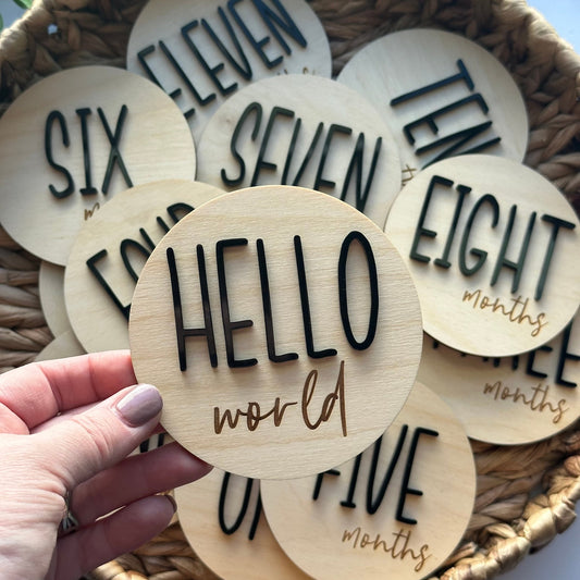 Addleigh Grace Milestone Set