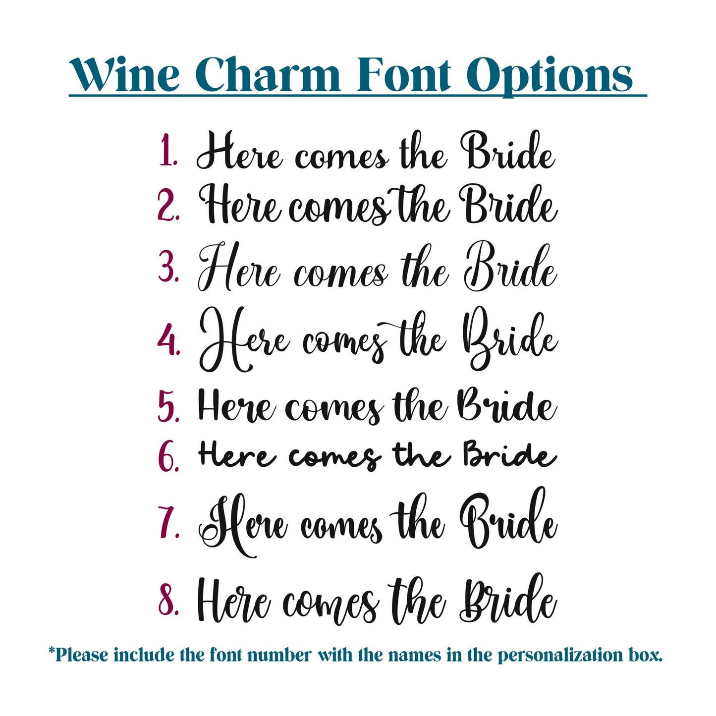 Personalized Wine Charms, Wine Wedding Favors, Wedding Guest Gift
