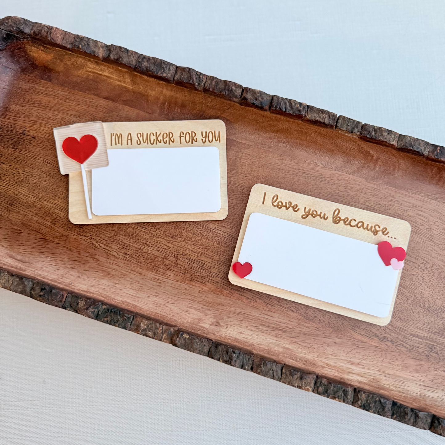 Valentine’s Day Dry Erase Magnet | Reusable Love Note Gift