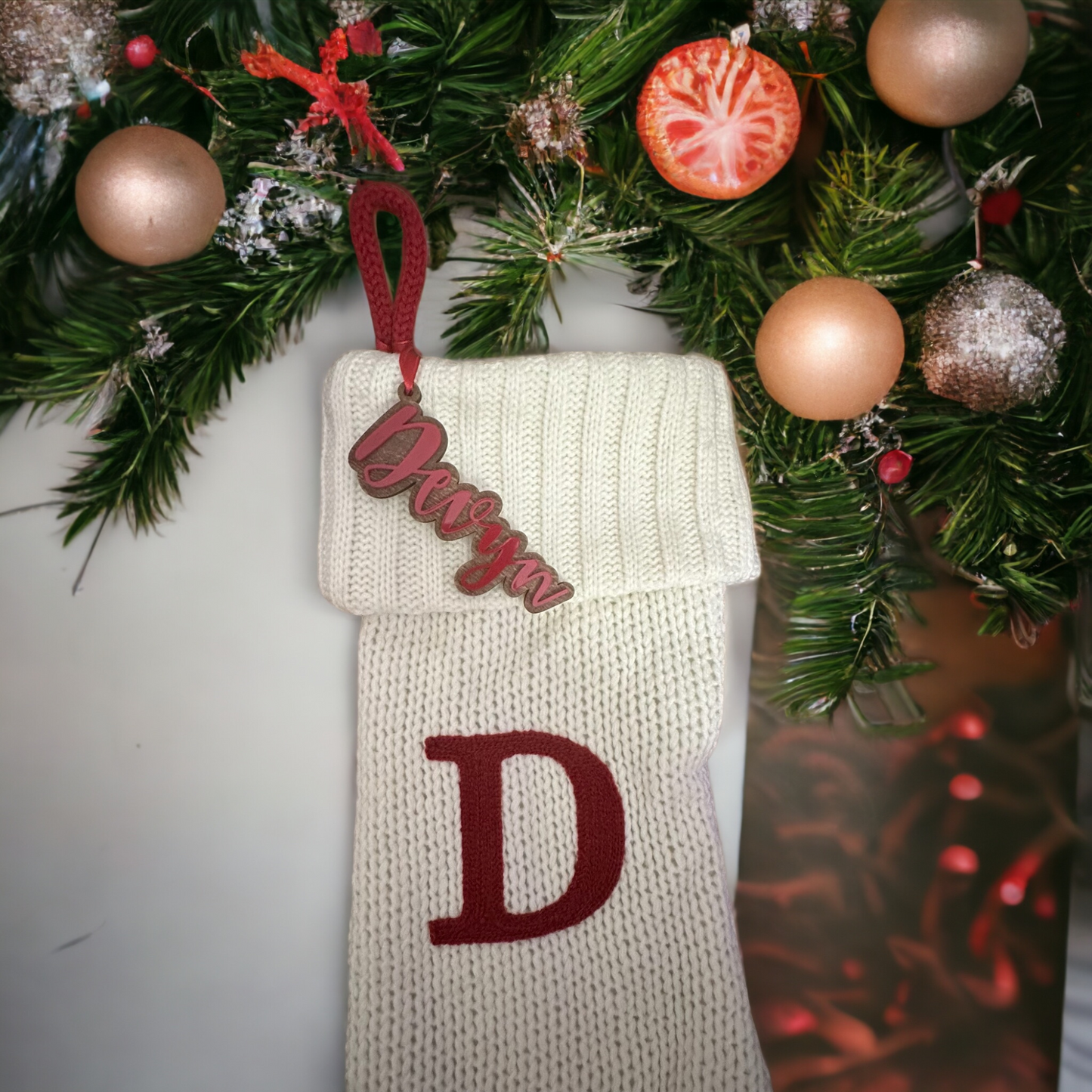 Custom Stocking Tags