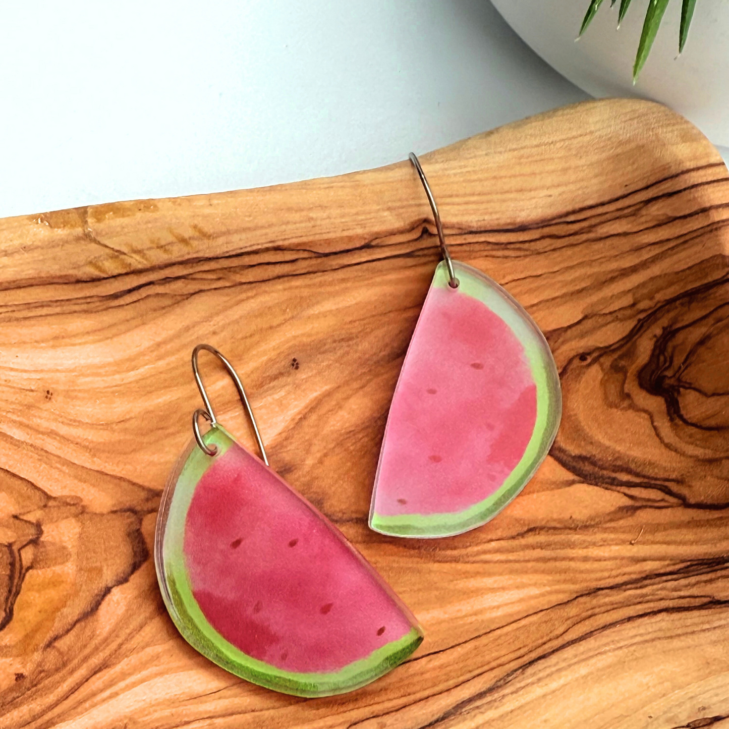 Fruit Slice Dangle Earrings – Bright, Fun, and Fresh!
