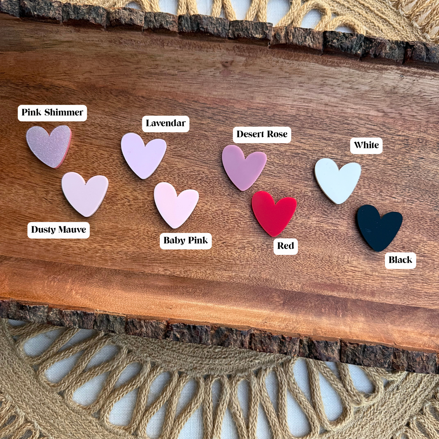 Personalized Baby Birth Announcement & Name Sign with Heart Detail