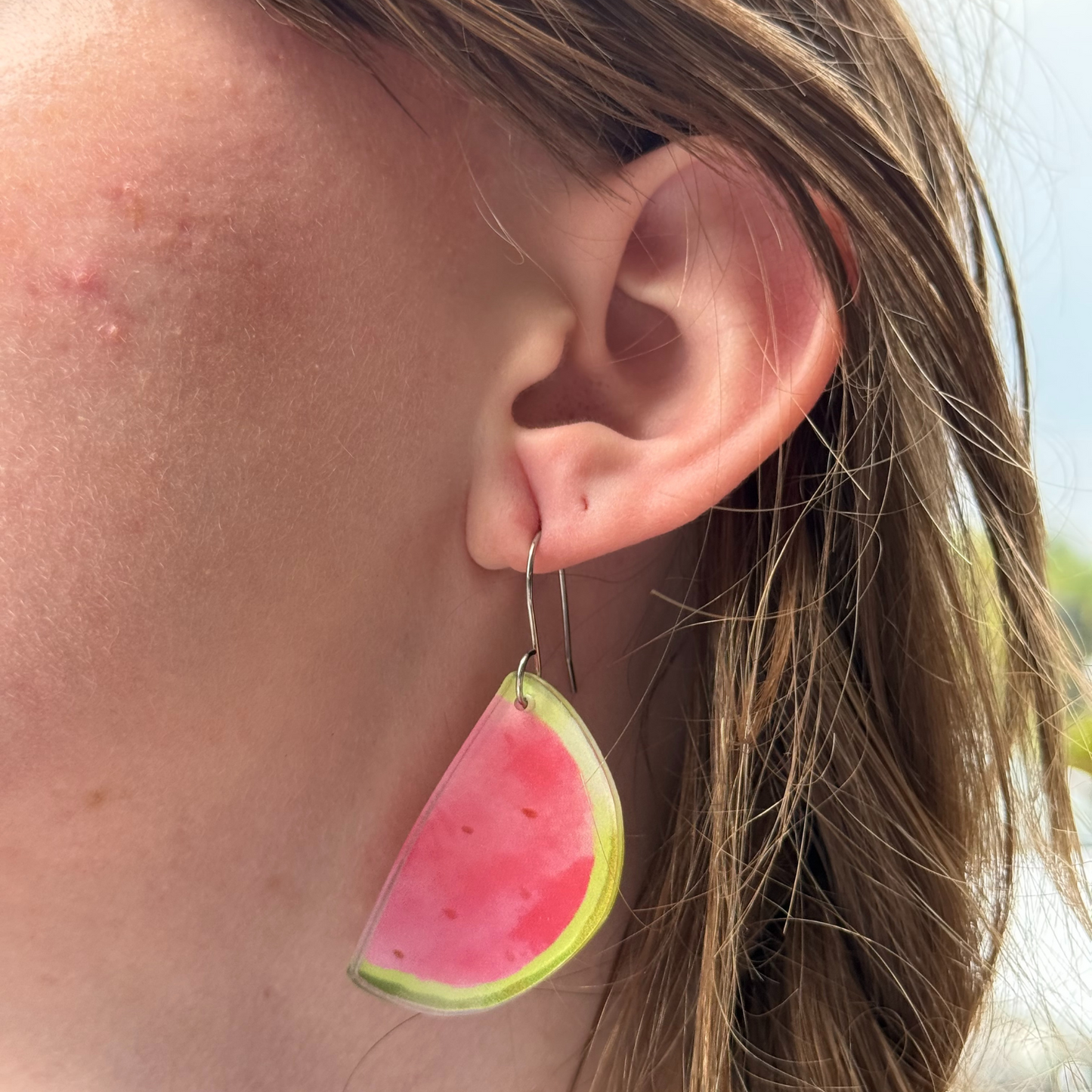 Fruit Slice Dangle Earrings – Bright, Fun, and Fresh!
