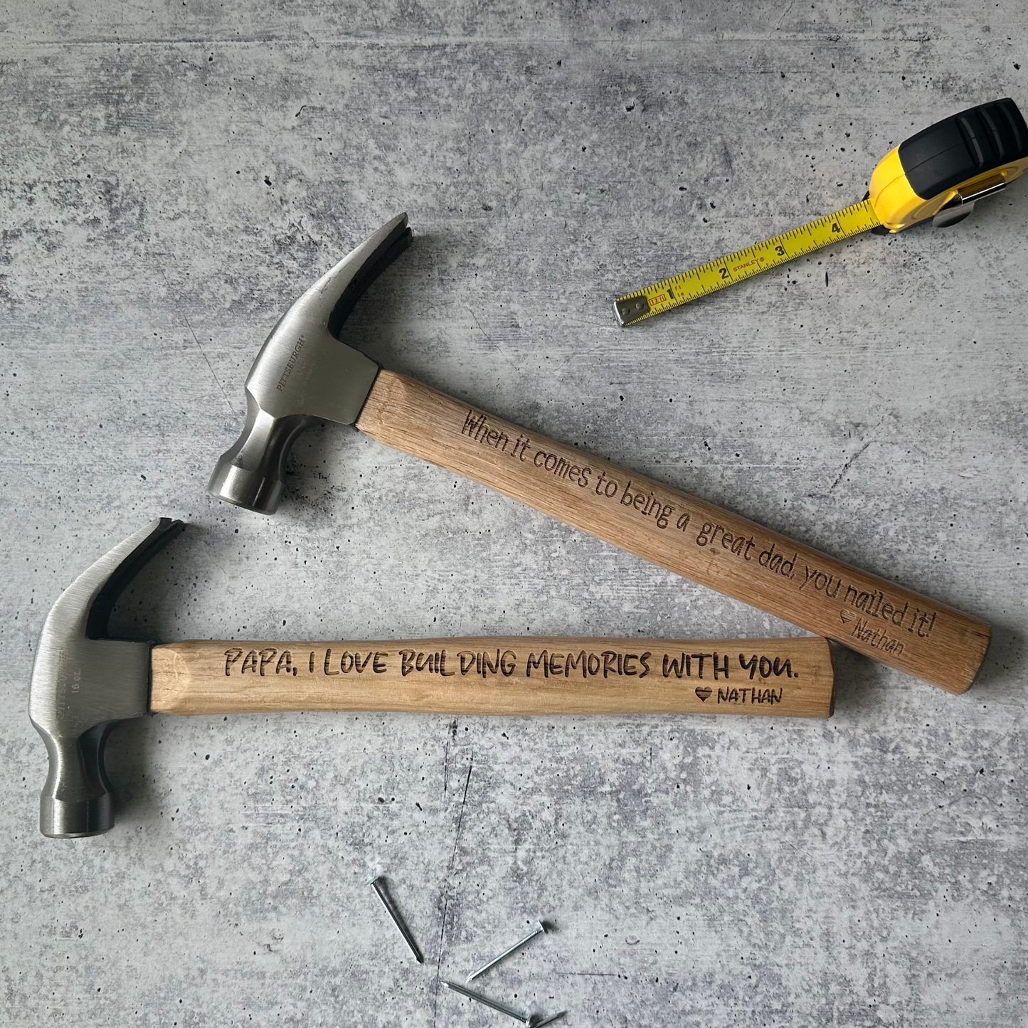Custom Engraved Hammer, Father's Day Gift, Gift for Dad