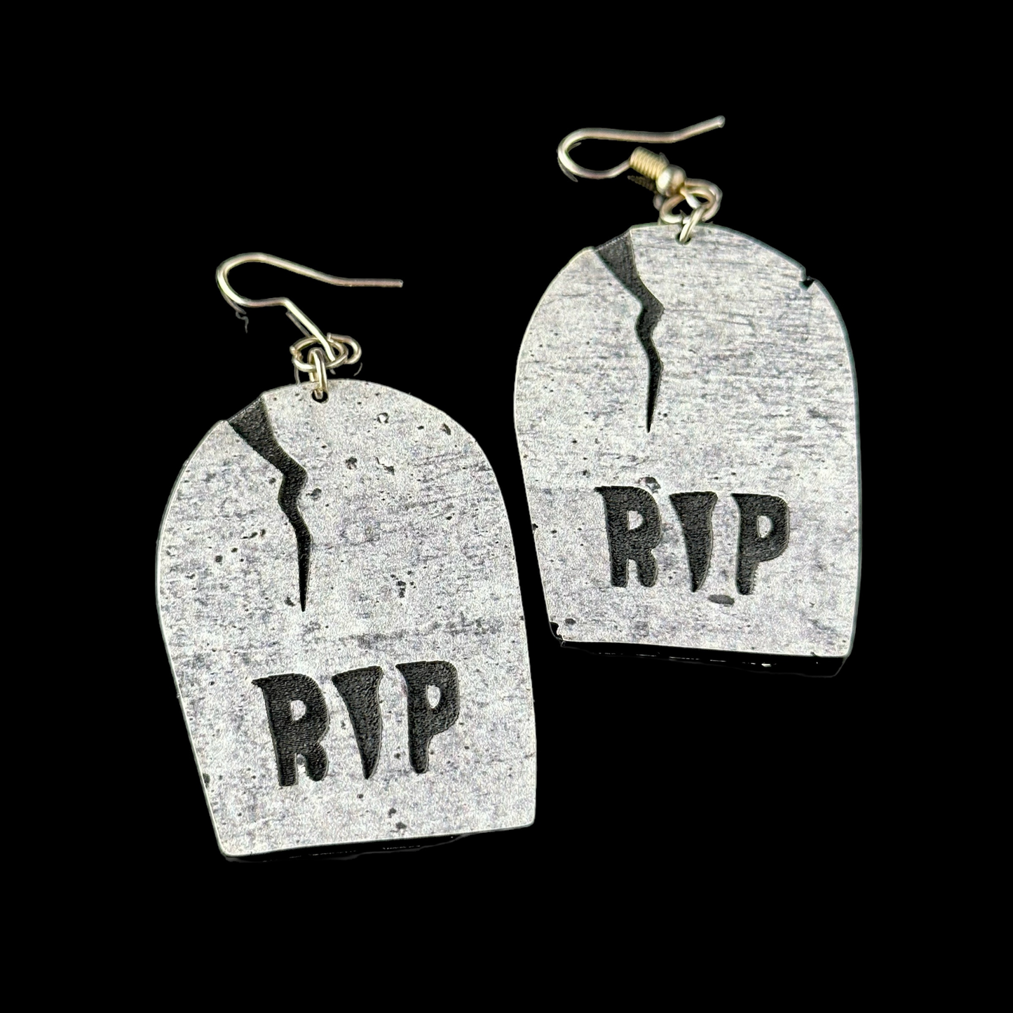 Gravestone RIP Earrings