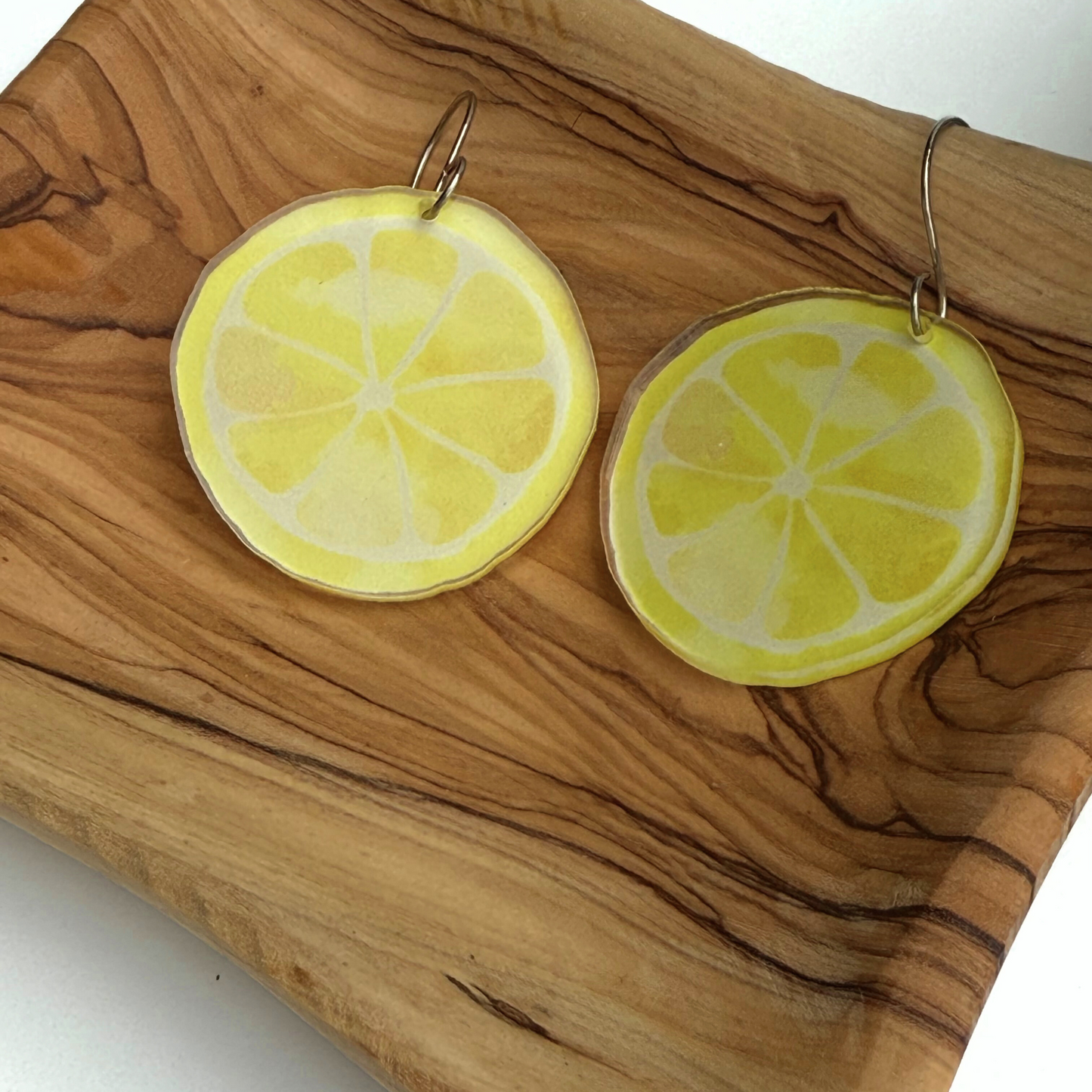 Fruit Slice Dangle Earrings – Bright, Fun, and Fresh!